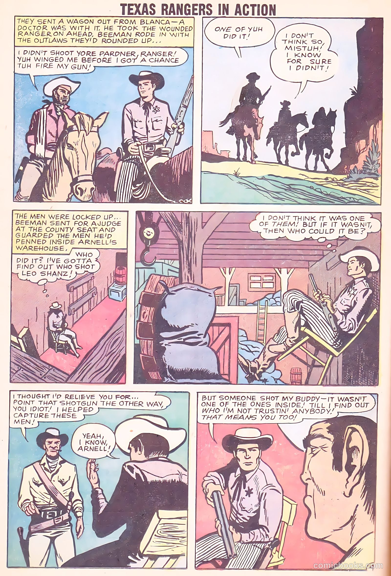 Texas Rangers in Action #16 — page 16 of 36