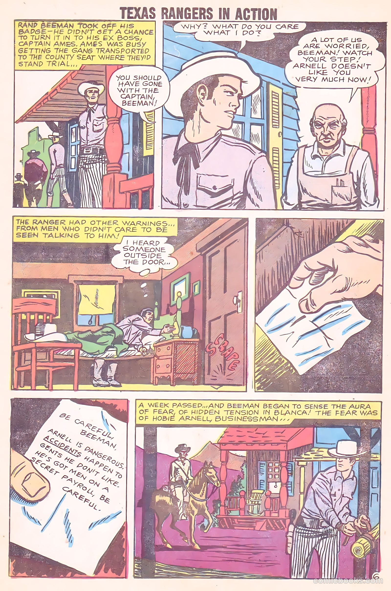Texas Rangers in Action #16 — page 18 of 36