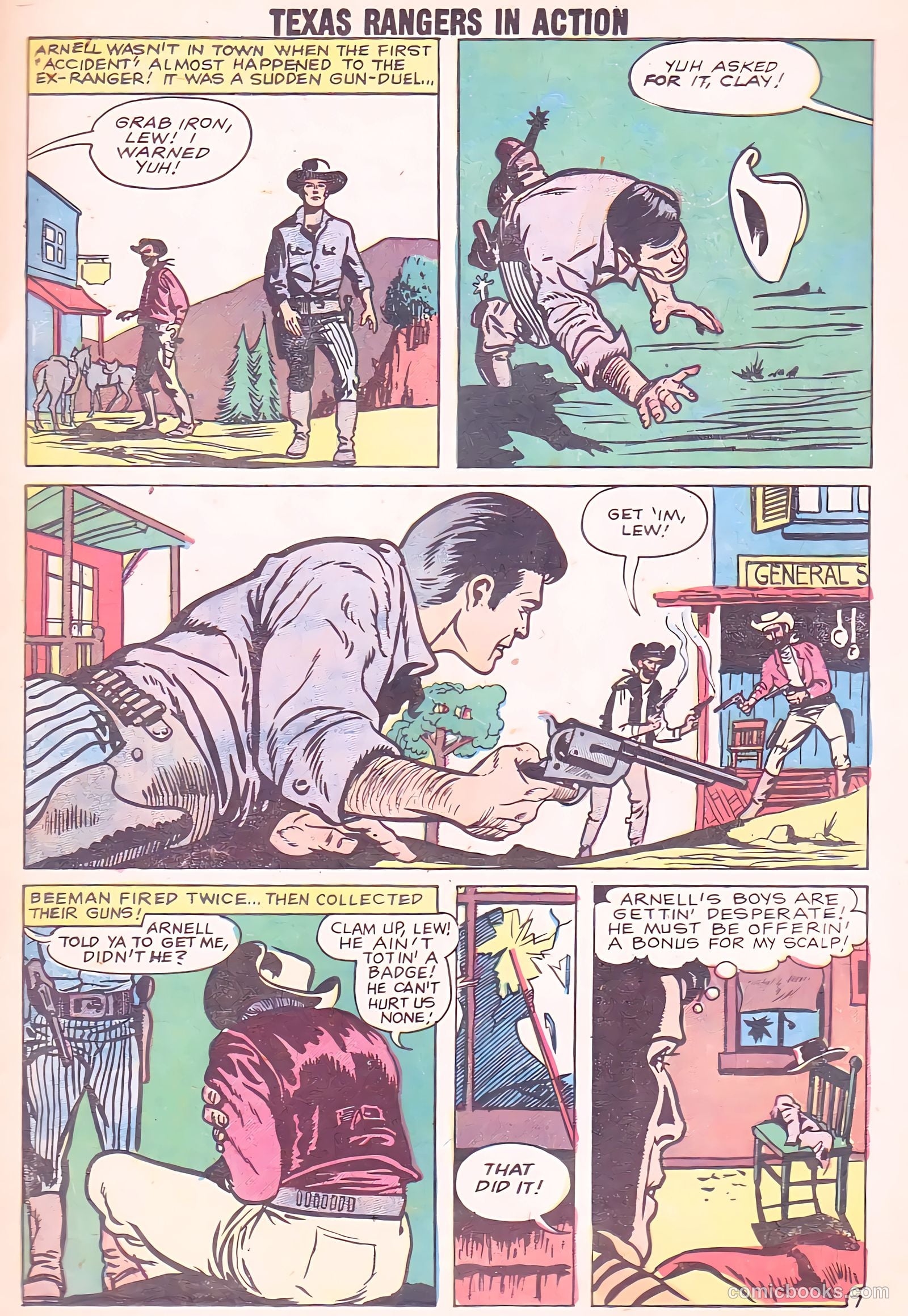 Texas Rangers in Action #16 — page 19 of 36