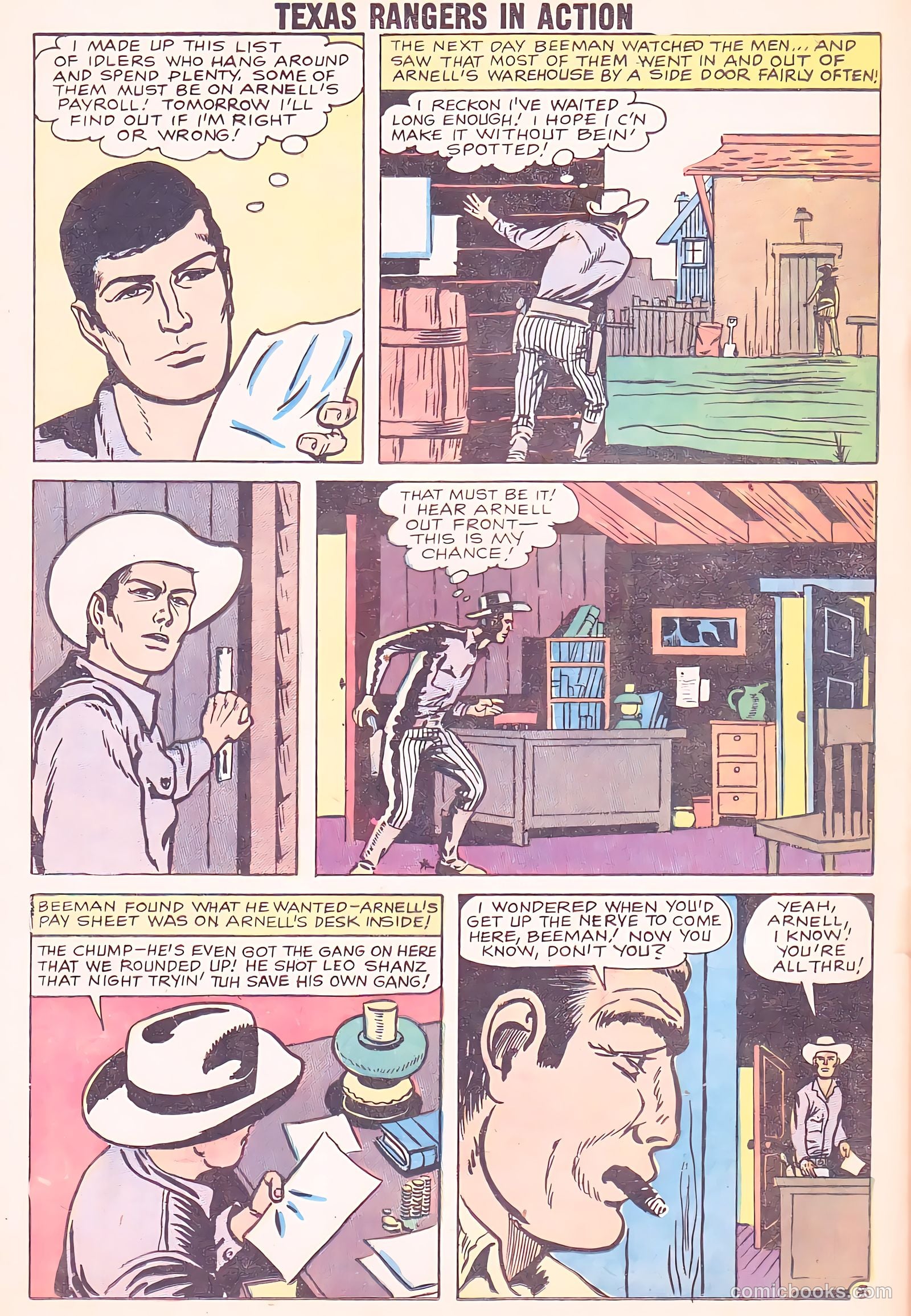 Texas Rangers in Action #16 — page 20 of 36