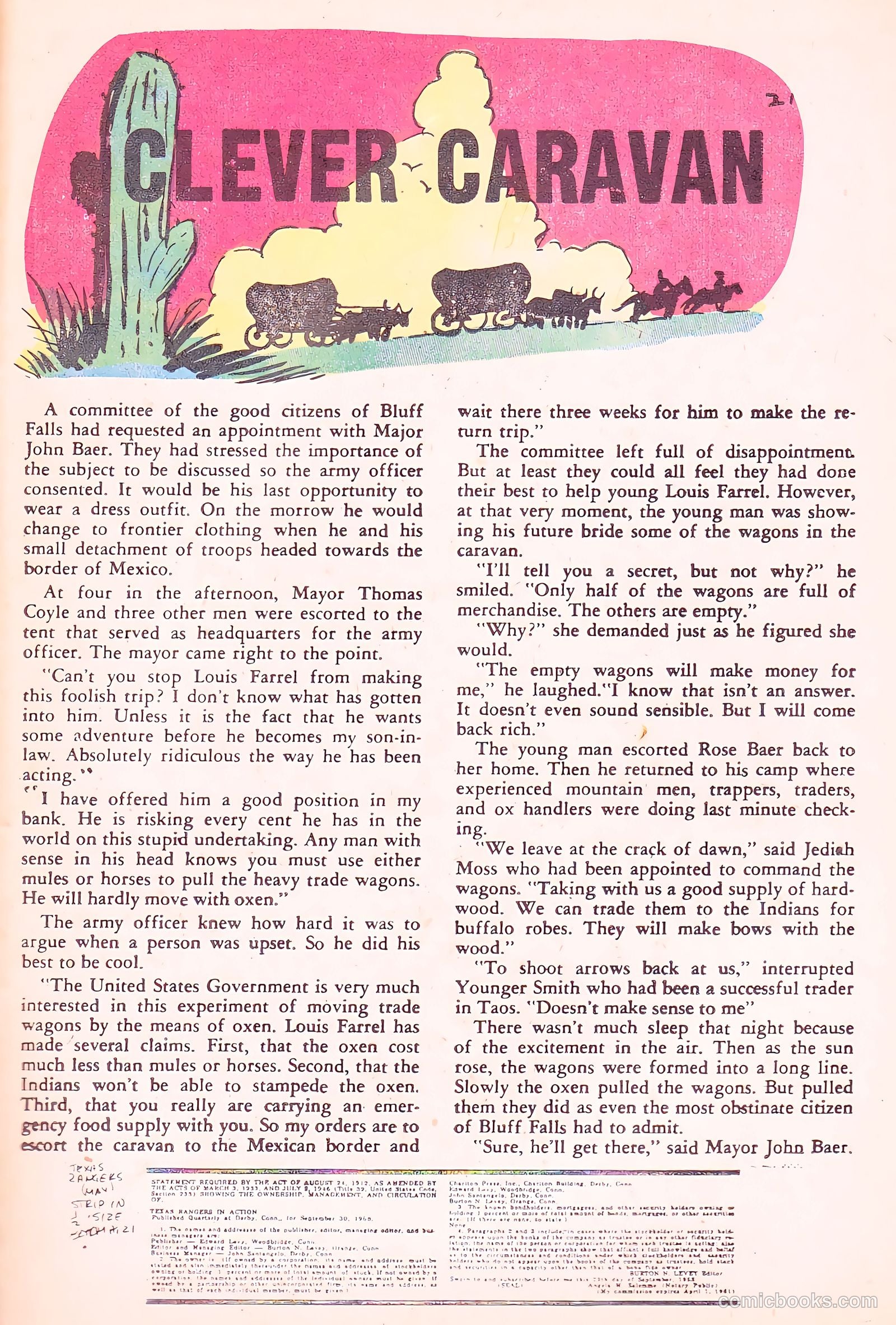 Texas Rangers in Action #16 — page 23 of 36