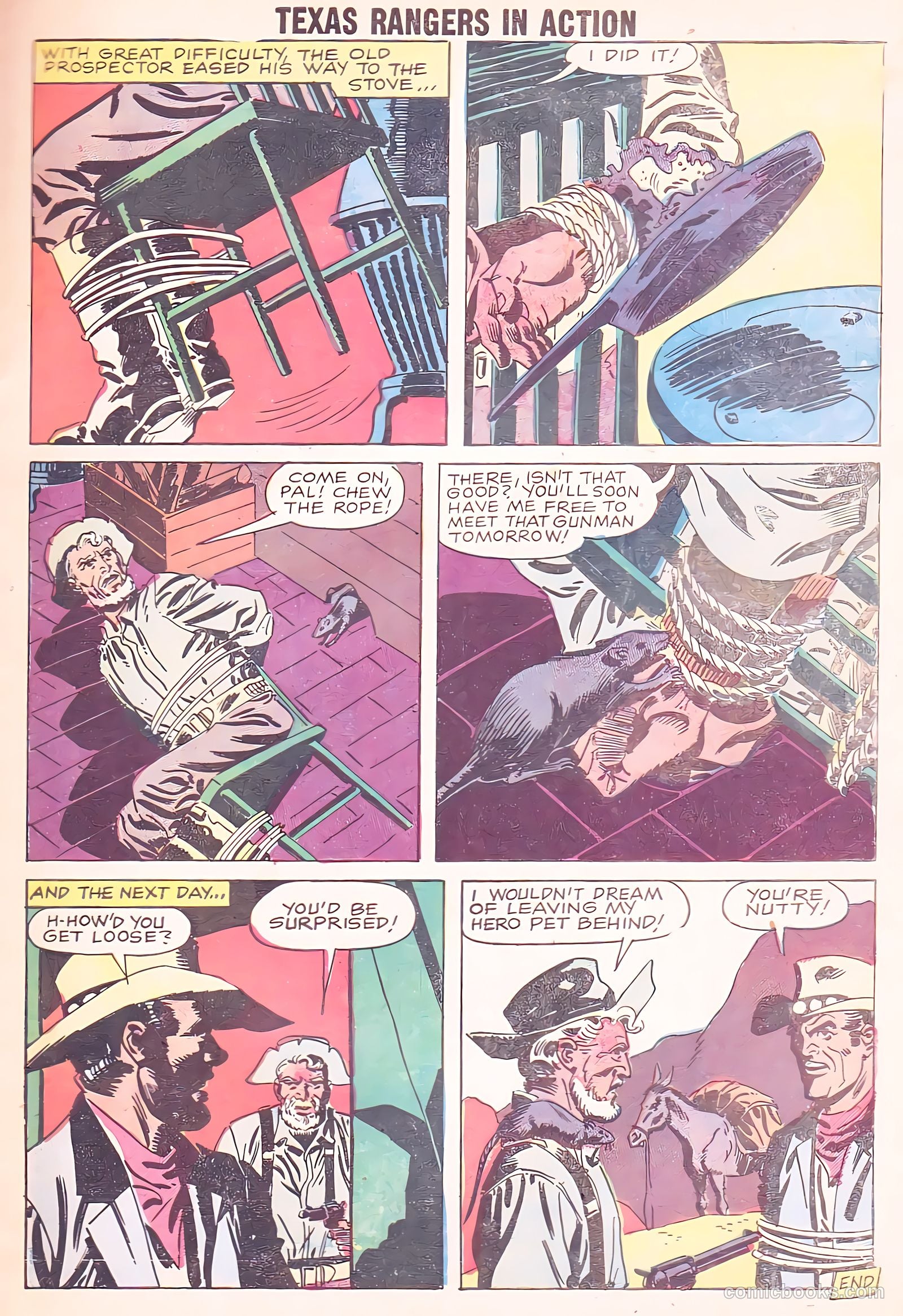 Texas Rangers in Action #16 — page 27 of 36
