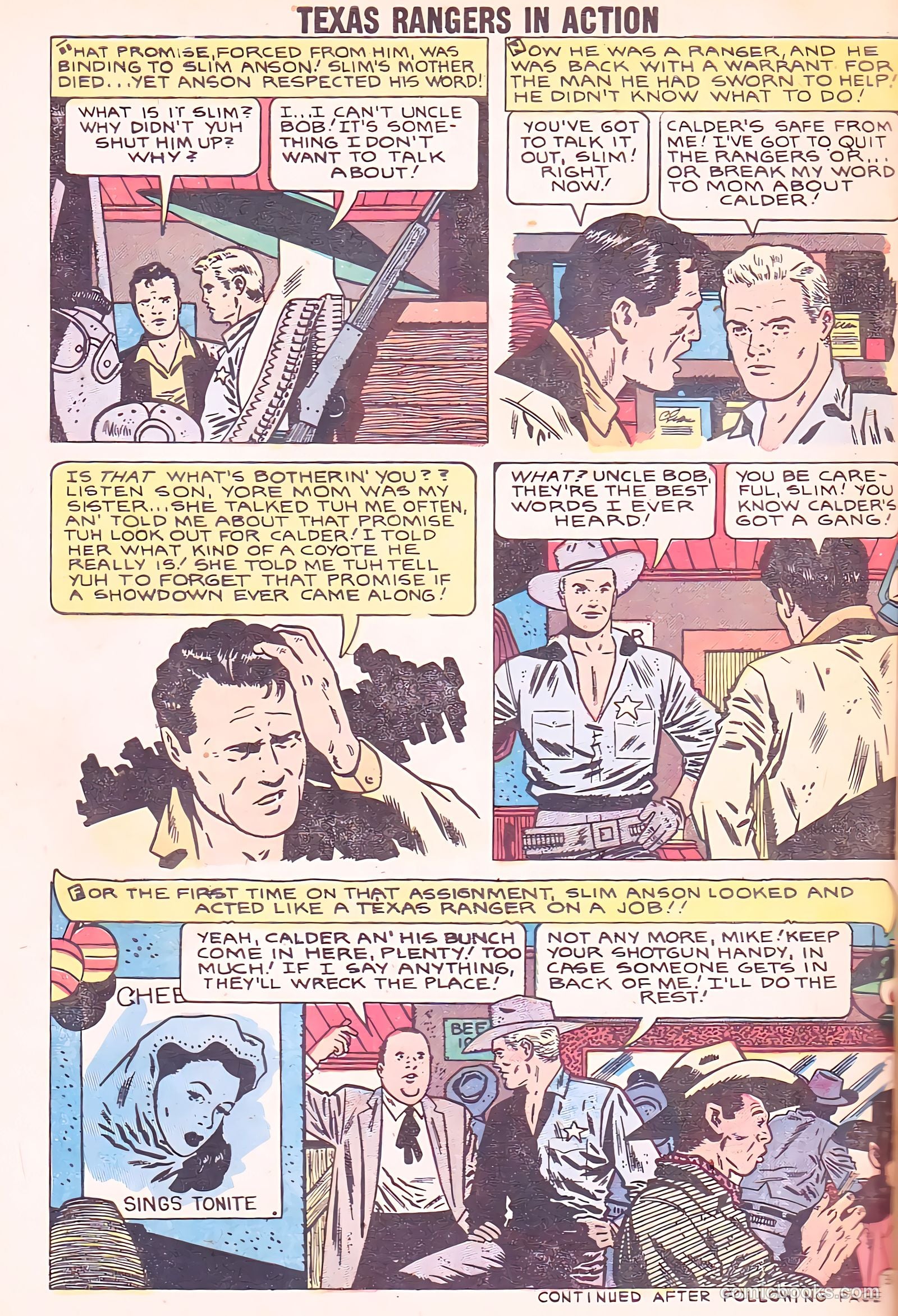 Texas Rangers in Action #16 — page 30 of 36
