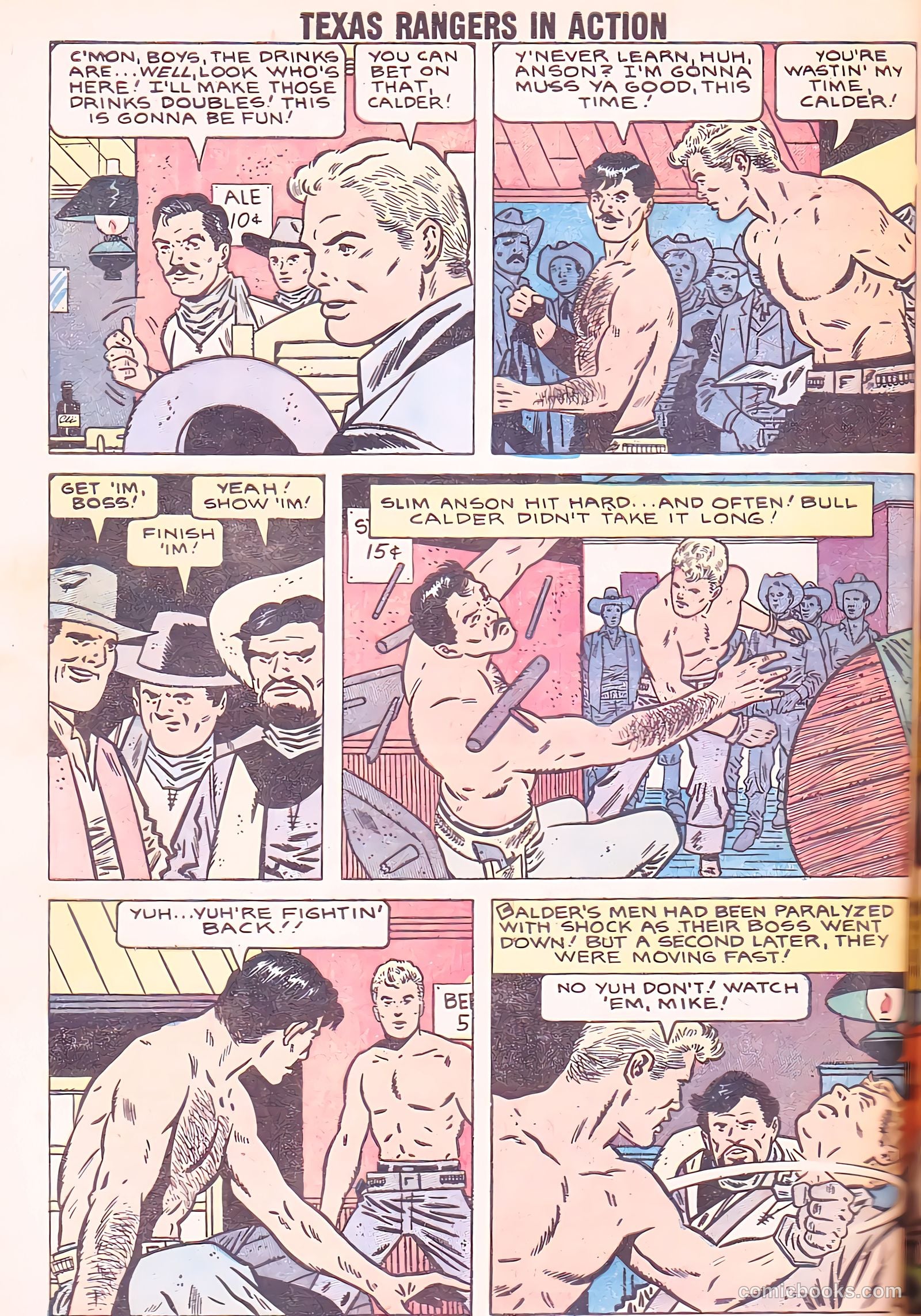 Texas Rangers in Action #16 — page 32 of 36
