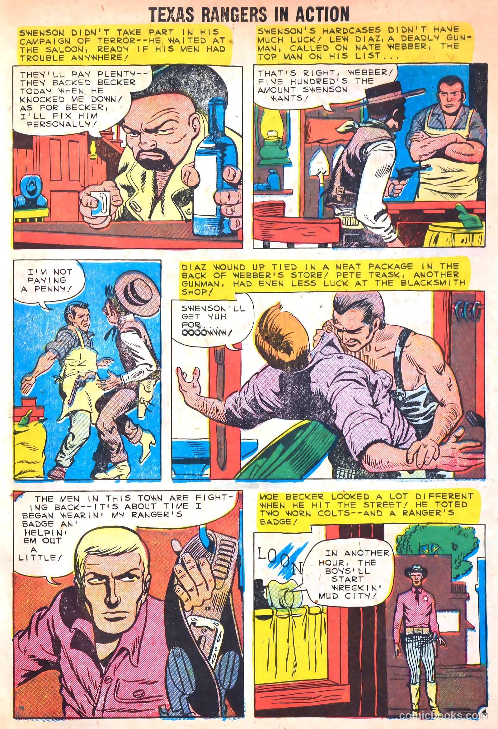Texas Rangers in Action #17 — page 7 of 35