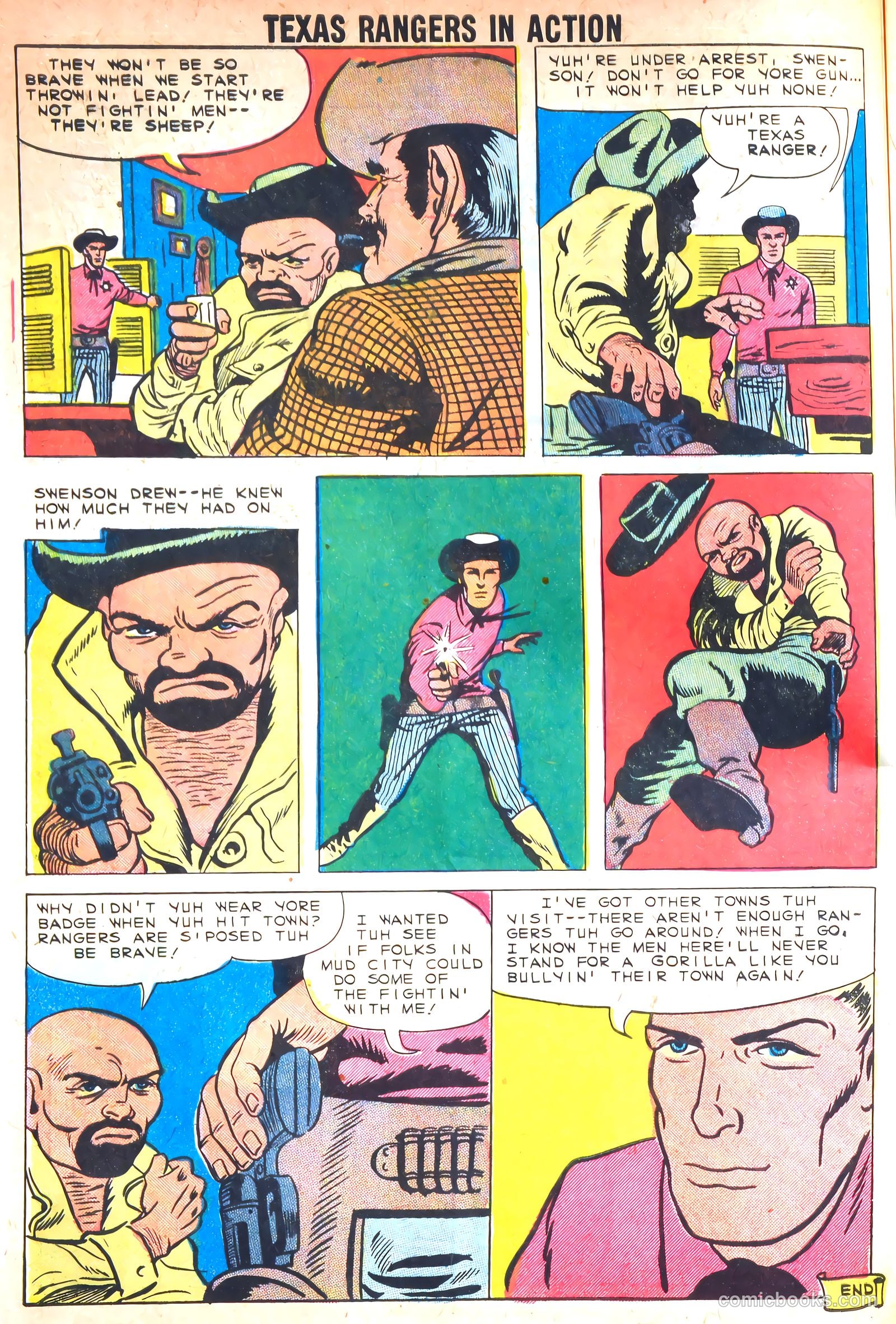 Texas Rangers in Action #17 — page 8 of 35