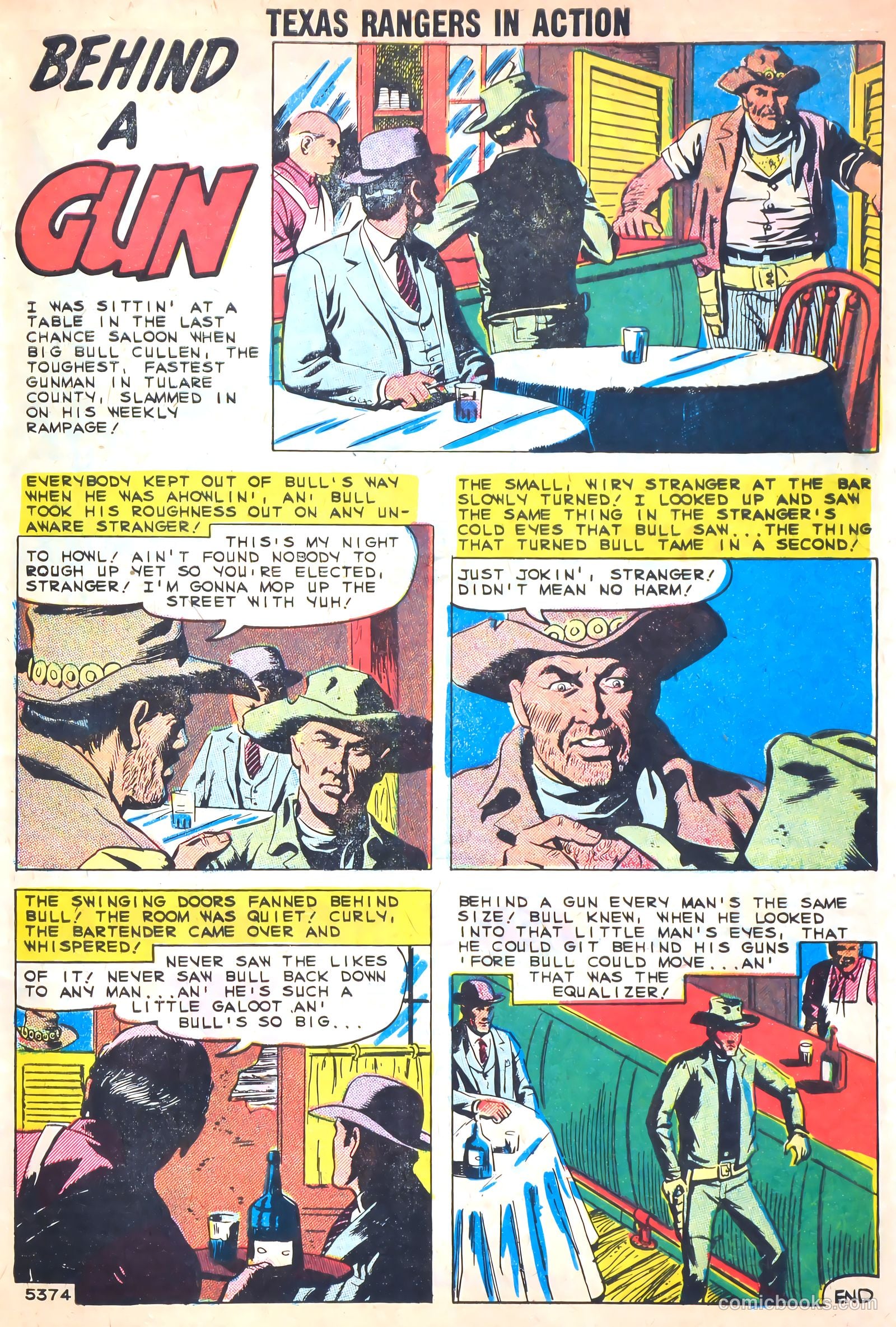 Texas Rangers in Action #17 — page 9 of 35