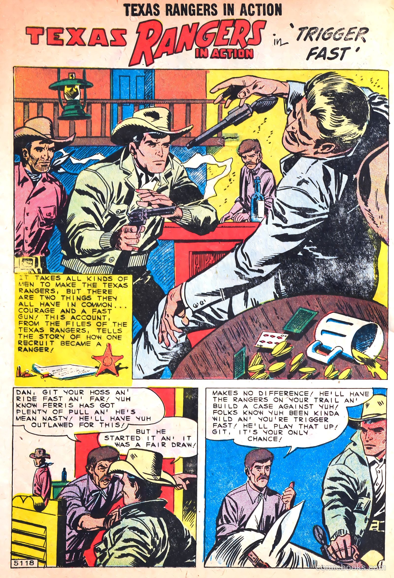Texas Rangers in Action #17 — page 12 of 35