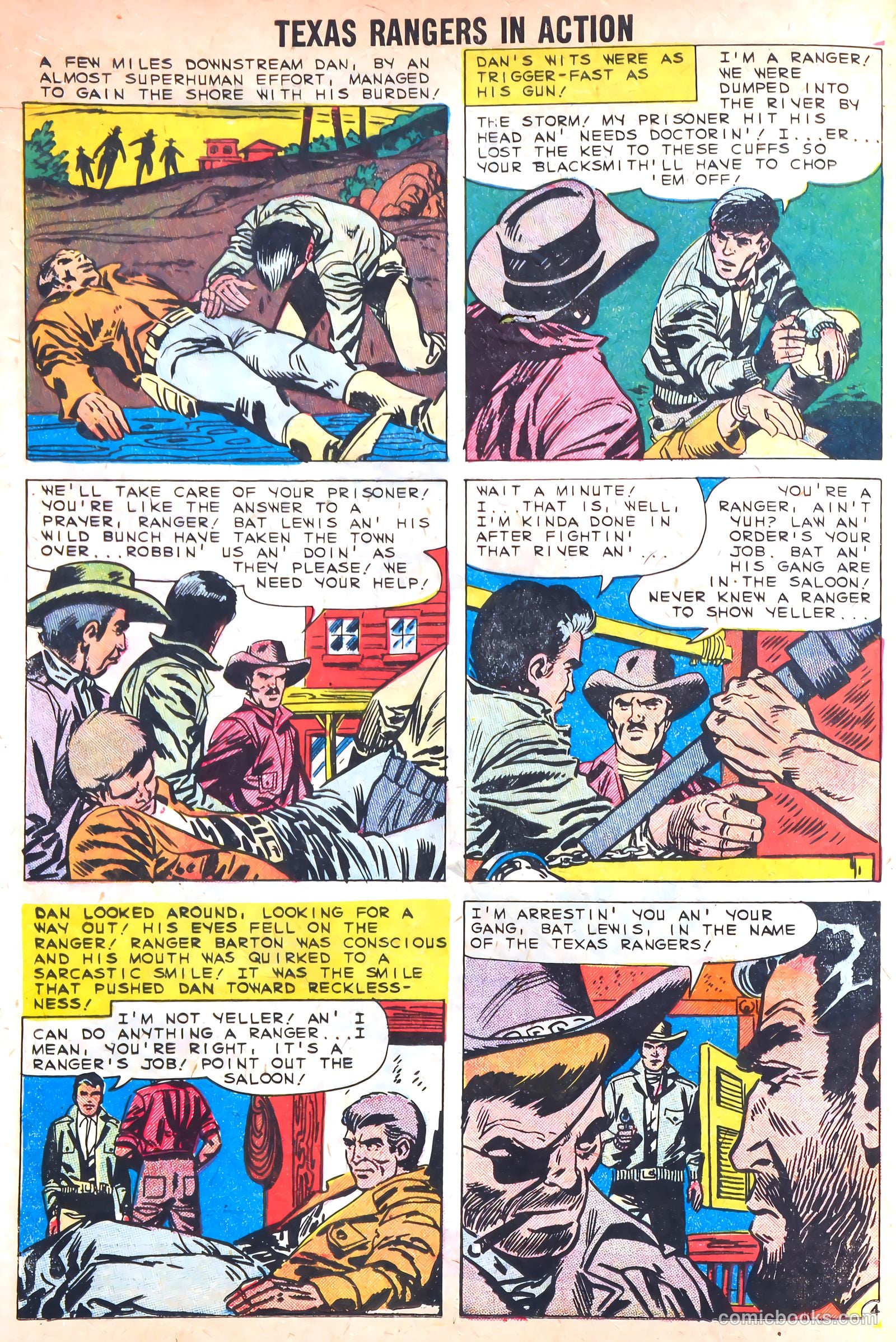 Texas Rangers in Action #17 — page 16 of 35