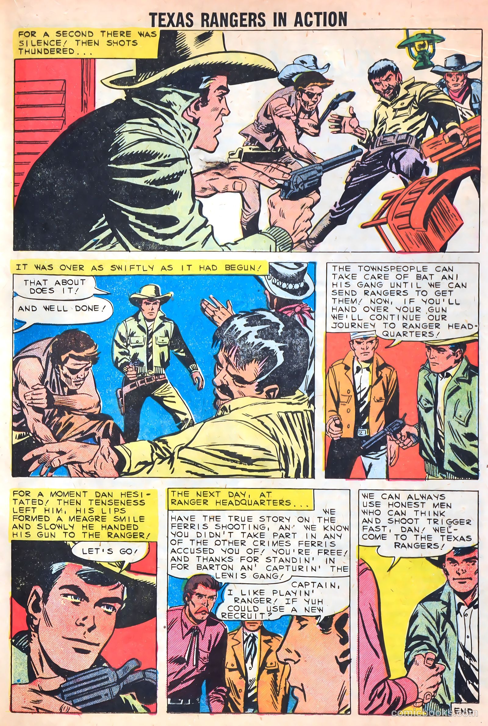 Texas Rangers in Action #17 — page 17 of 35