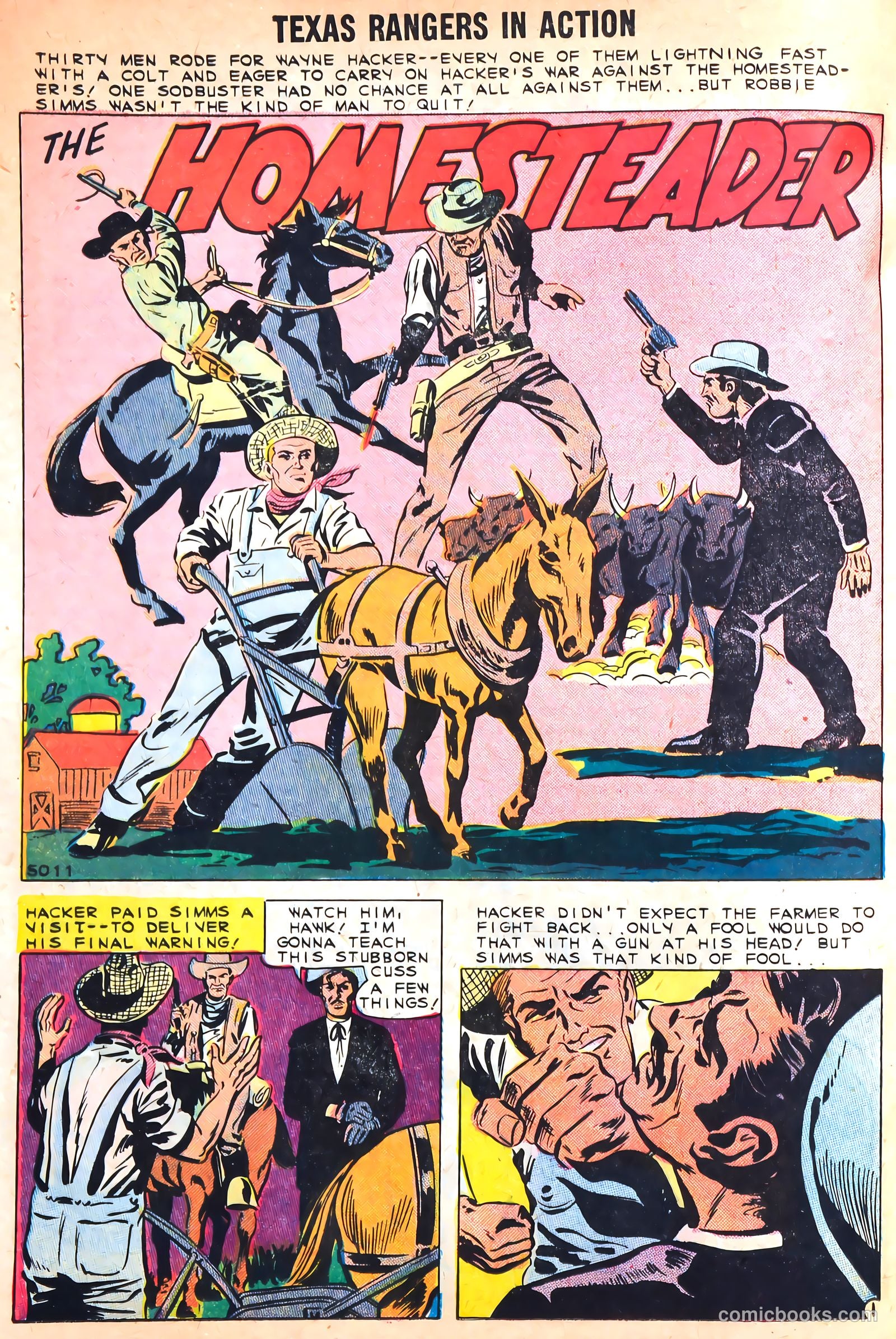 Texas Rangers in Action #17 — page 19 of 35