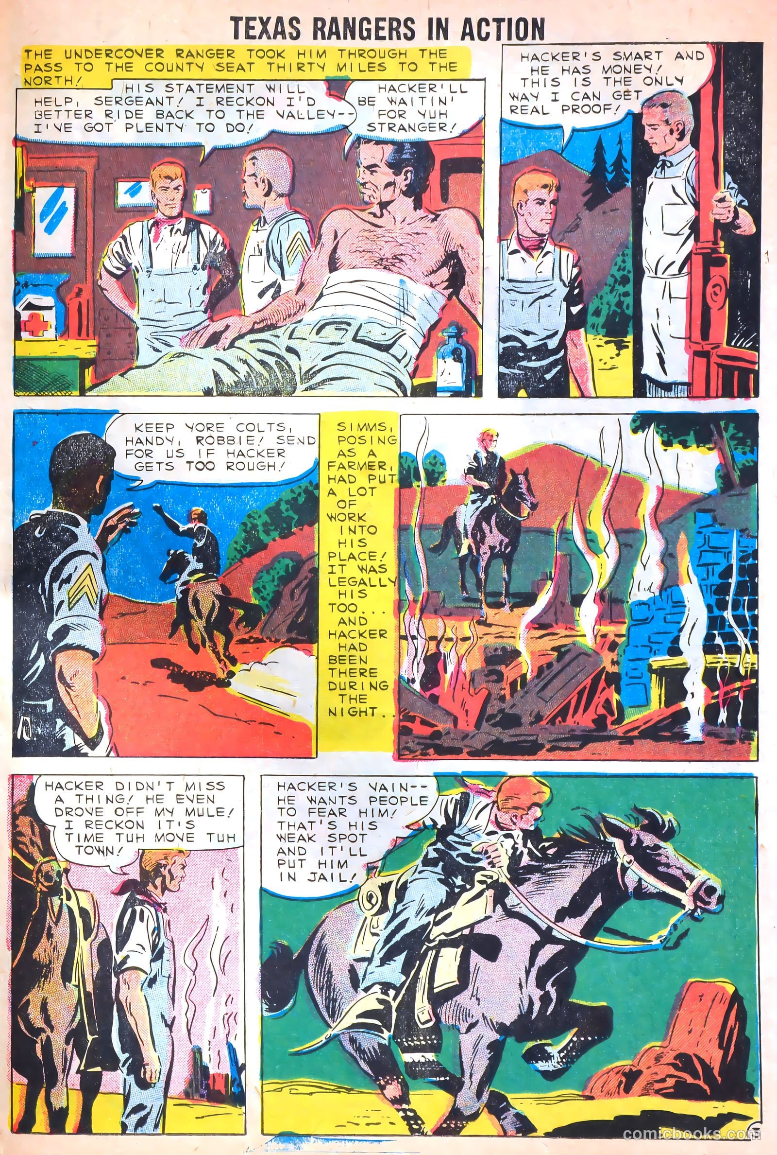 Texas Rangers in Action #17 — page 22 of 35