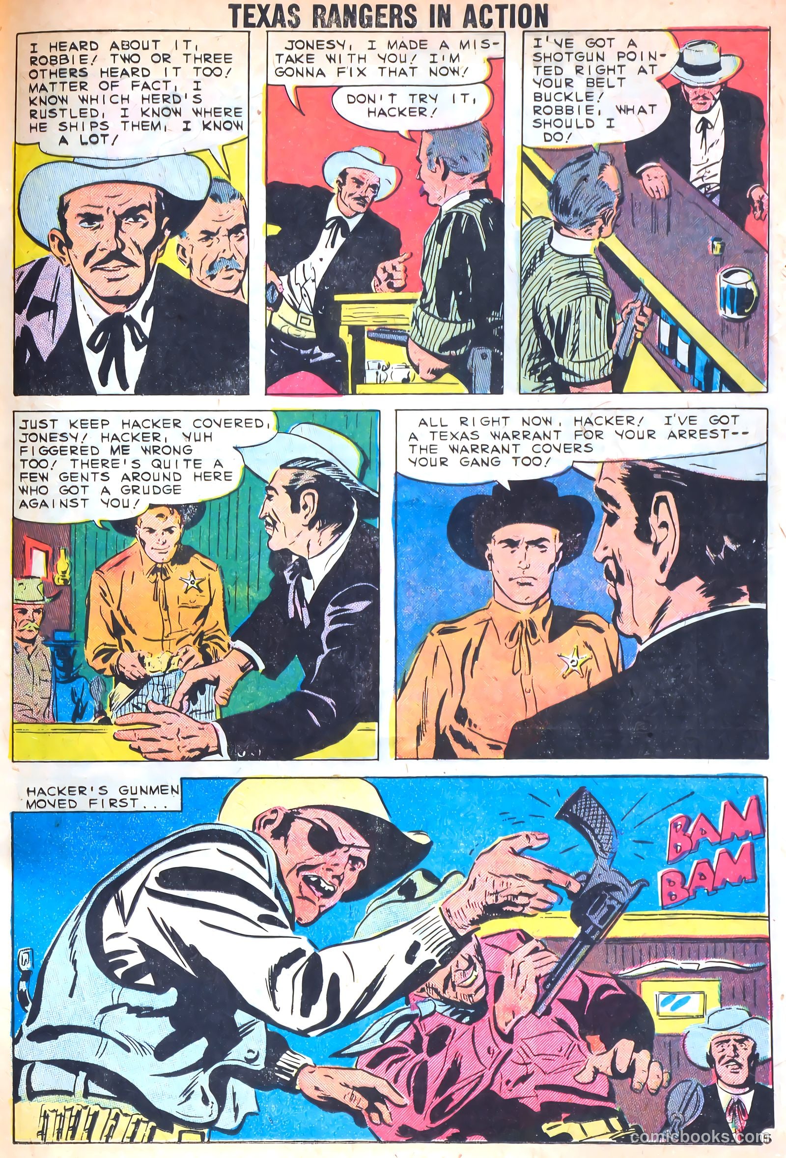 Texas Rangers in Action #17 — page 24 of 35