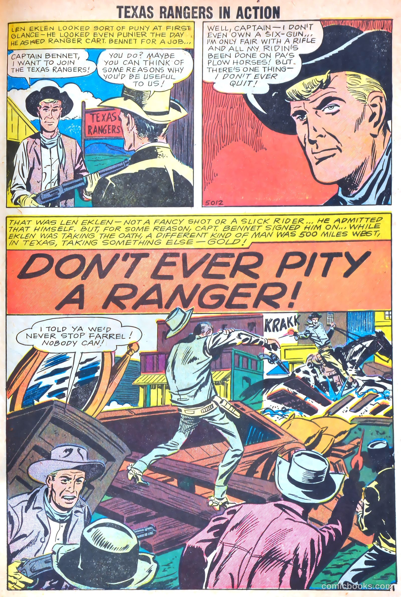 Texas Rangers in Action #17 — page 26 of 35