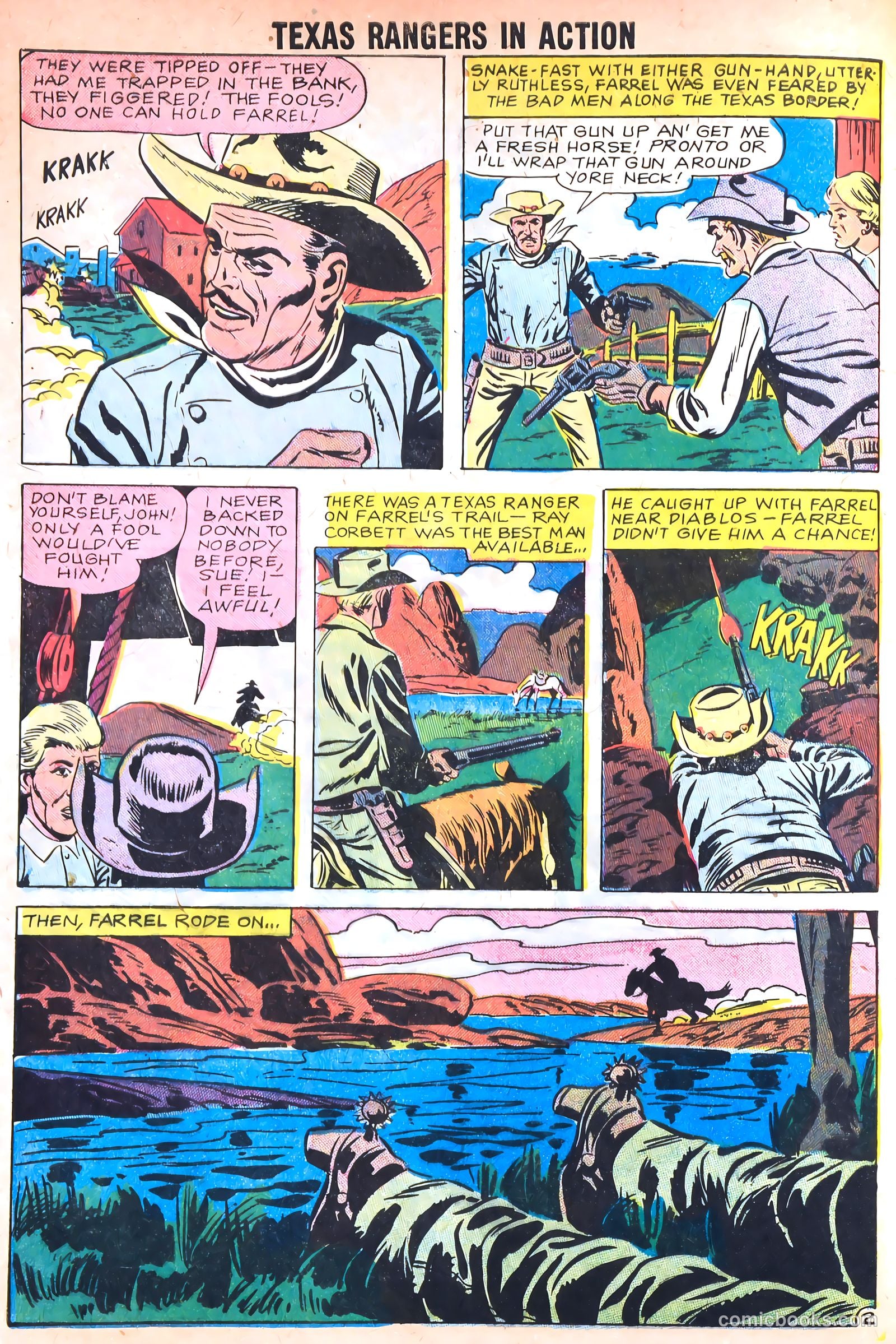 Texas Rangers in Action #17 — page 27 of 35