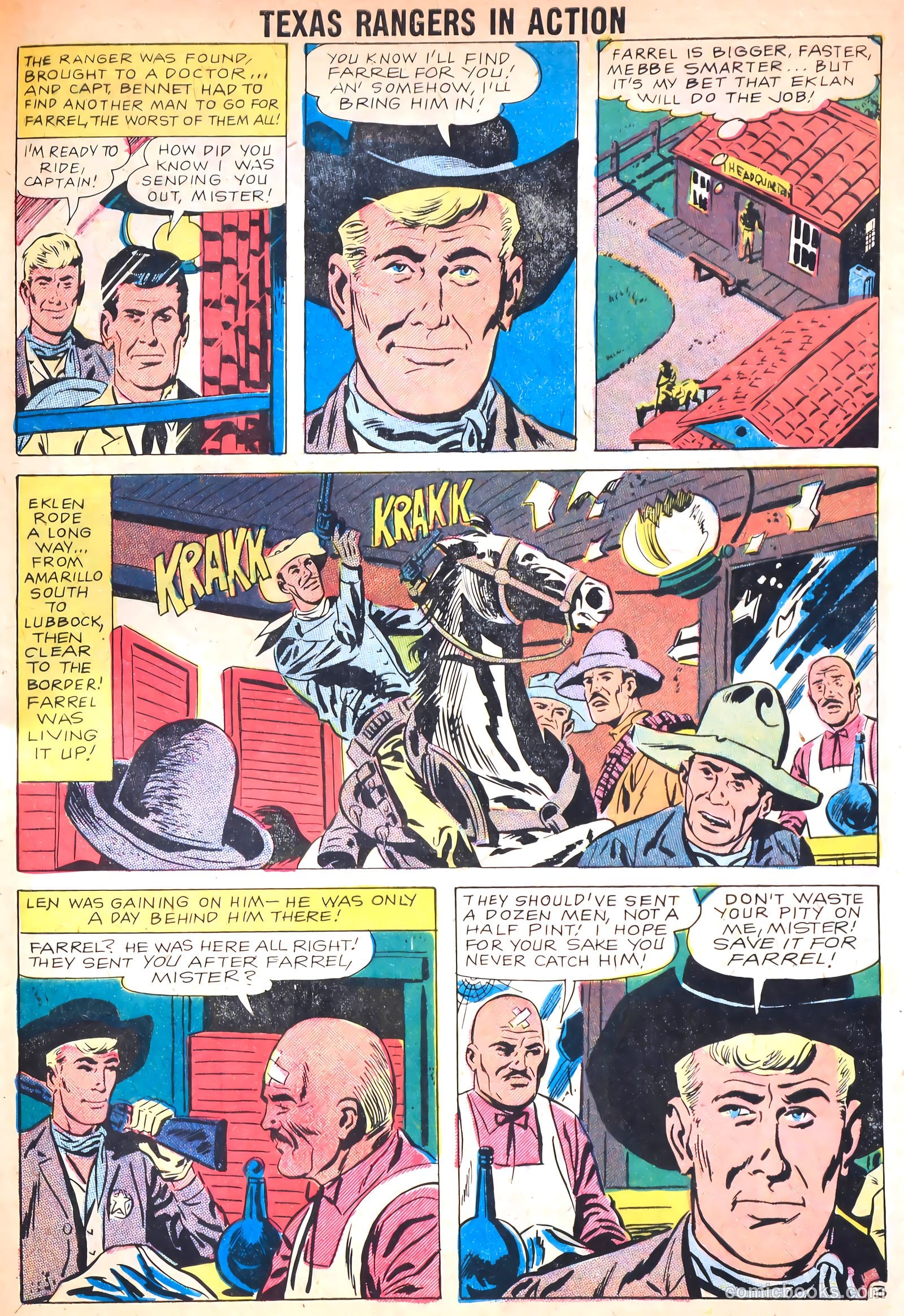 Texas Rangers in Action #17 — page 28 of 35