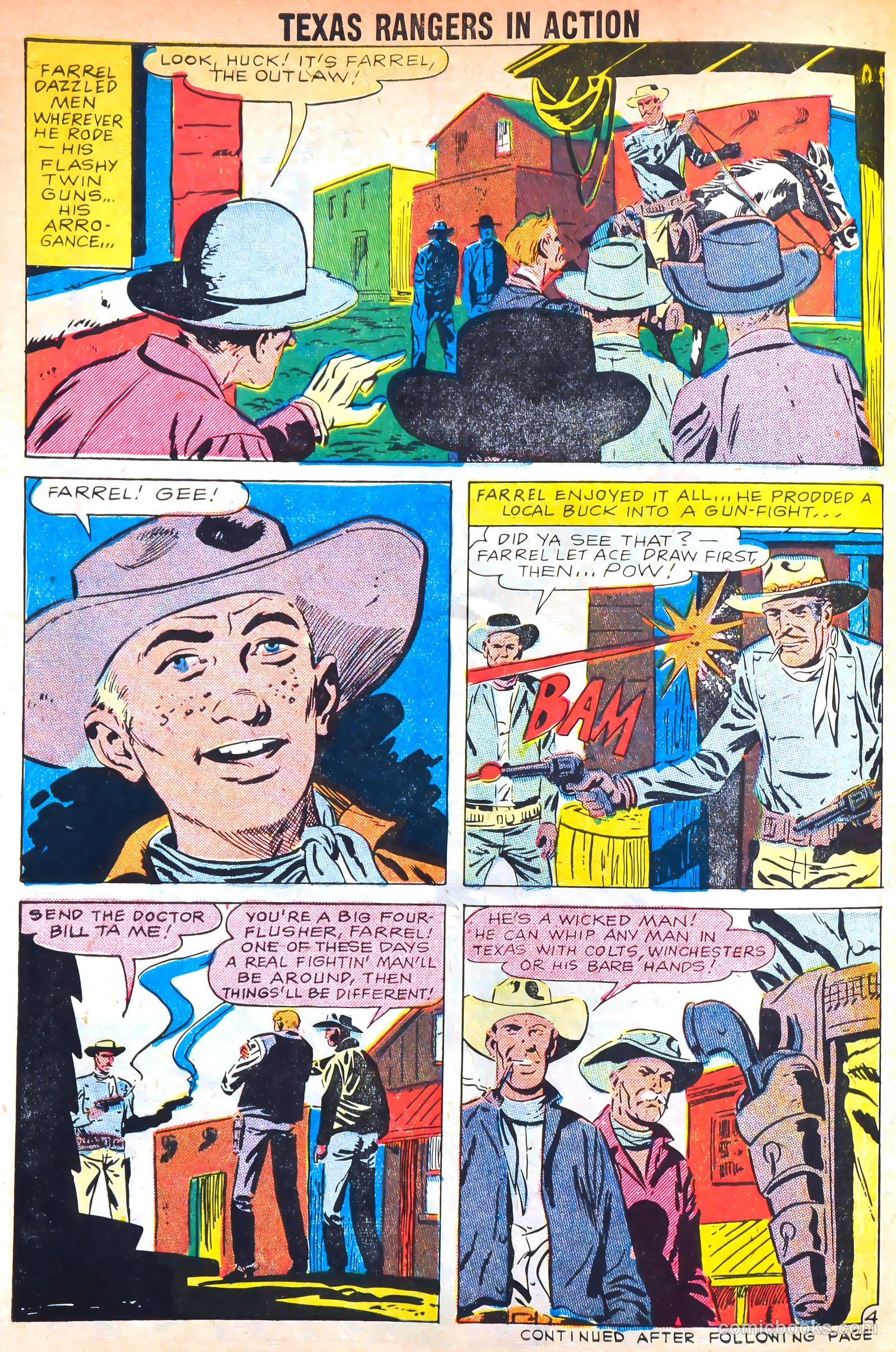 Texas Rangers in Action #17 — page 29 of 35