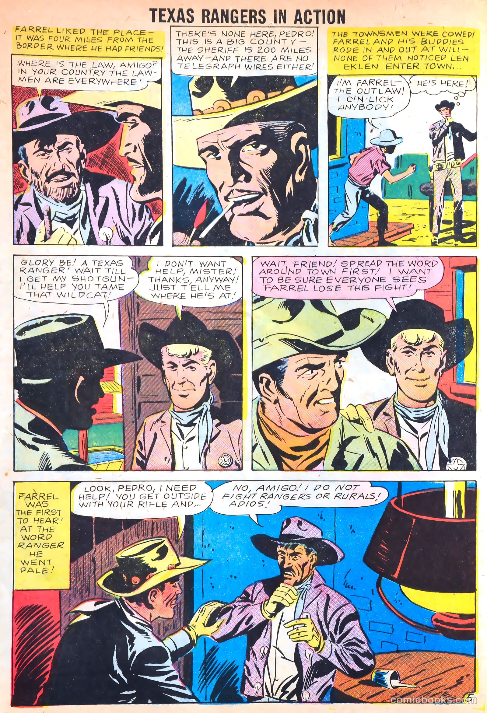 Texas Rangers in Action #17 — page 31 of 35