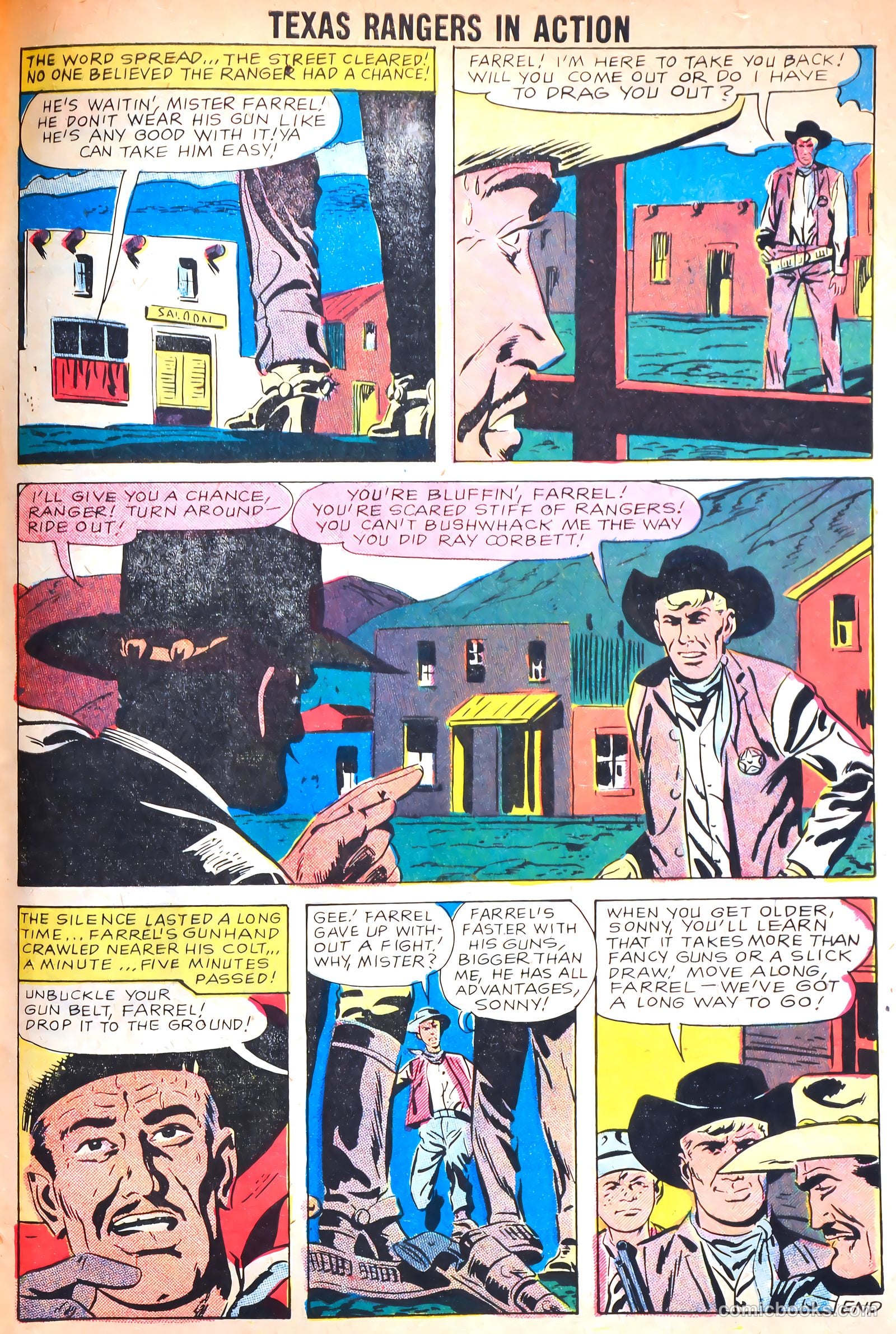 Texas Rangers in Action #17 — page 32 of 35