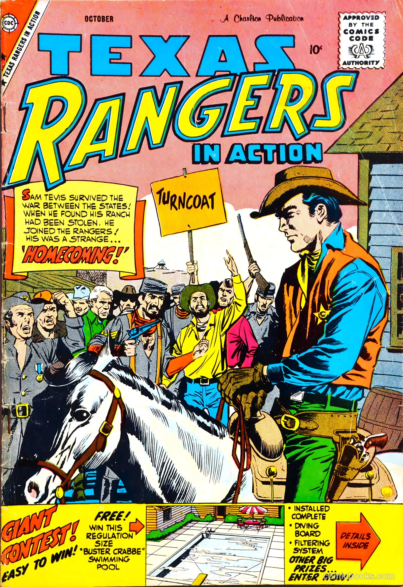 Texas Rangers in Action #18 — page 1 of 35