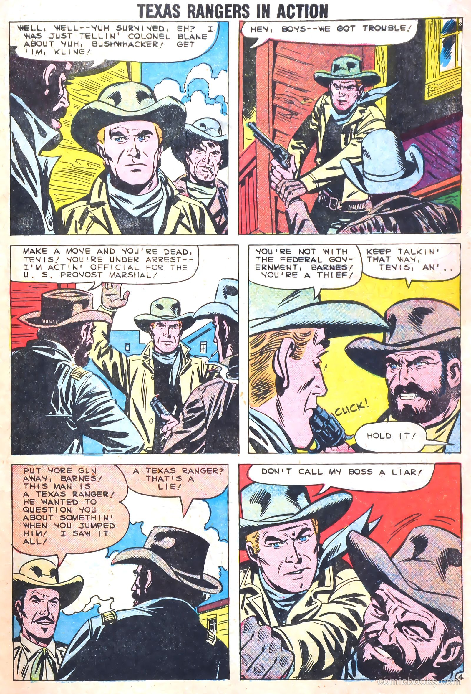Texas Rangers in Action #18 — page 7 of 35