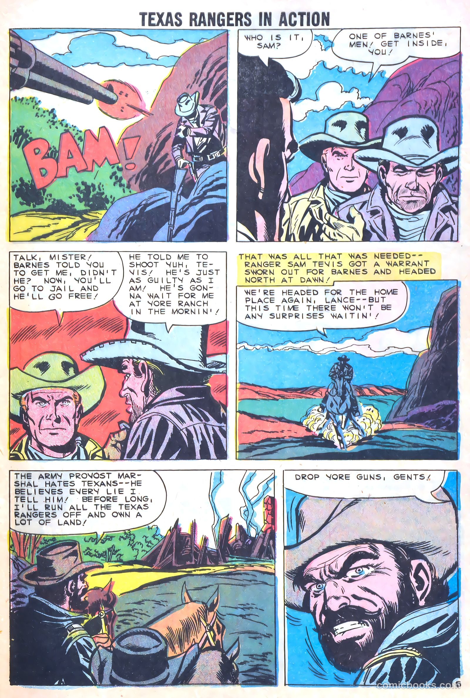 Texas Rangers in Action #18 — page 9 of 35