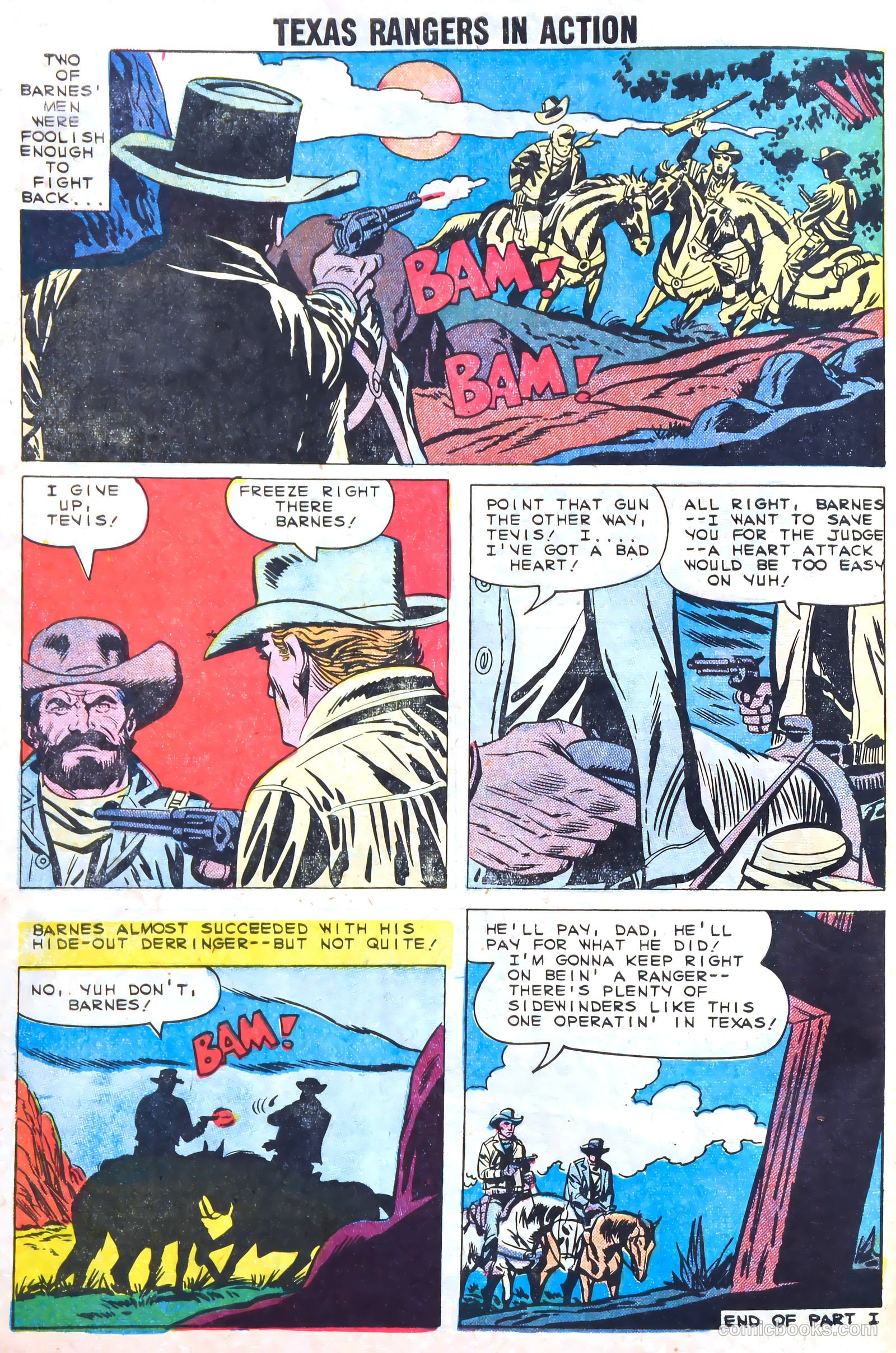 Texas Rangers in Action #18 — page 10 of 35