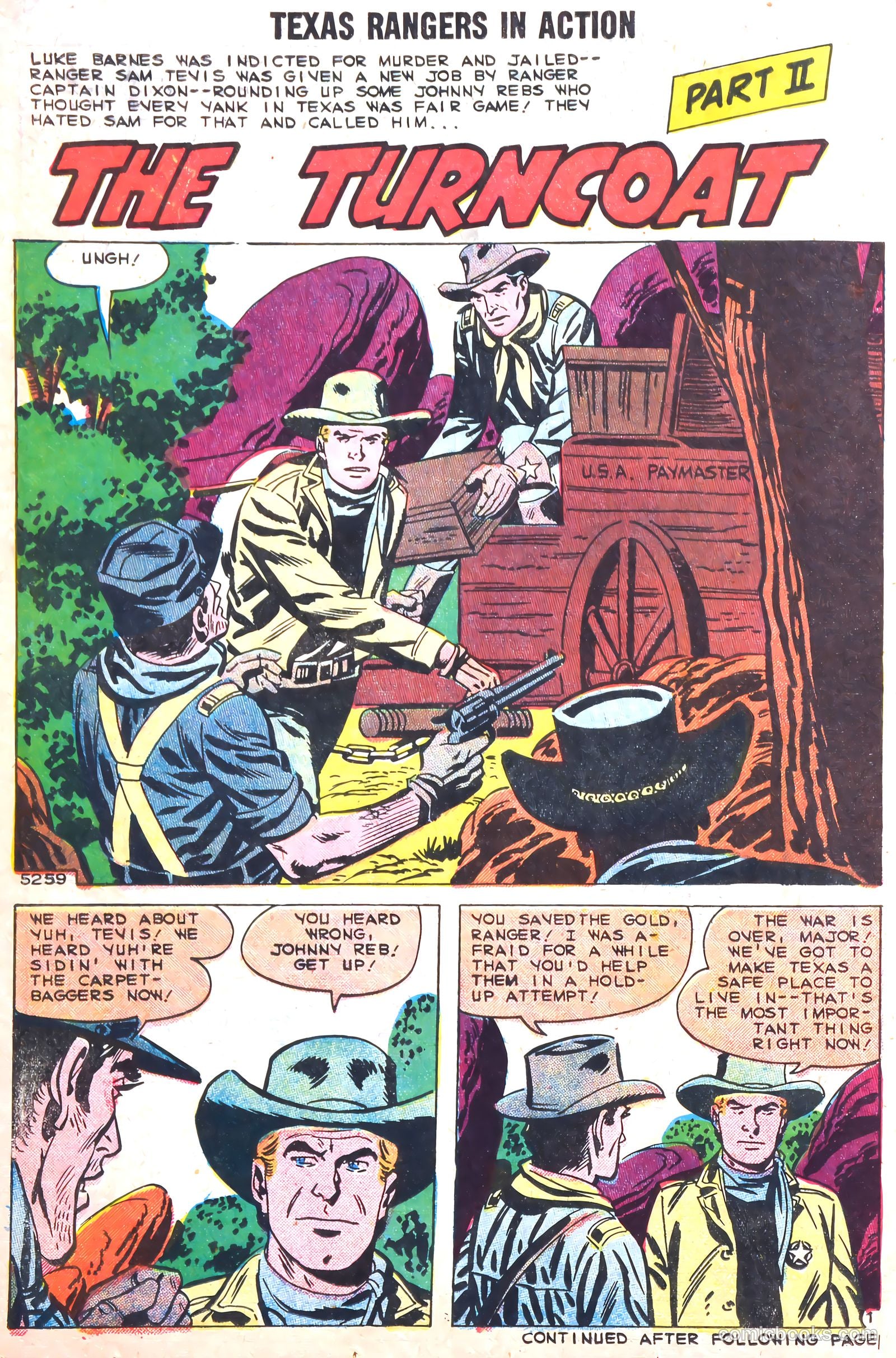 Texas Rangers in Action #18 — page 14 of 35