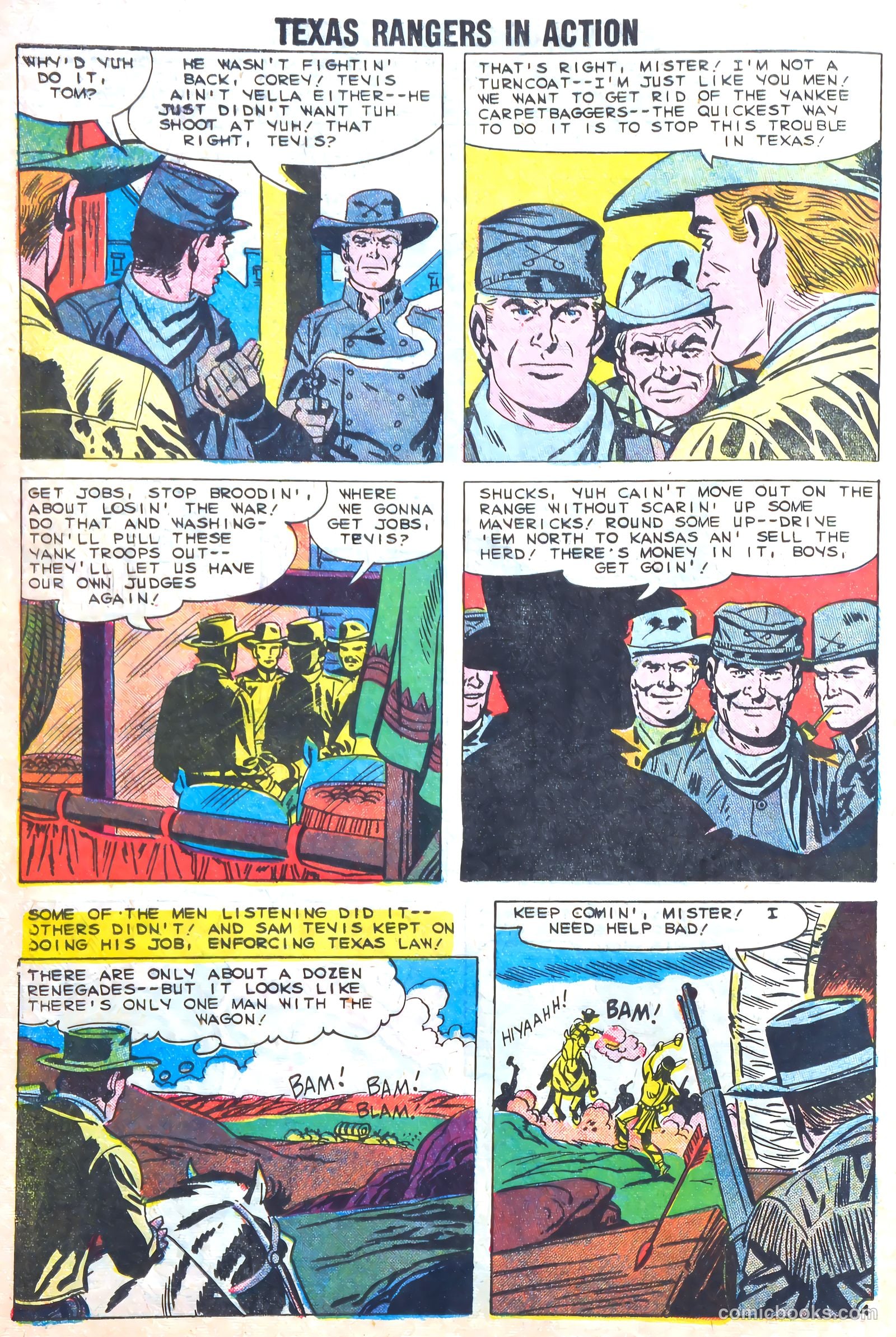 Texas Rangers in Action #18 — page 18 of 35