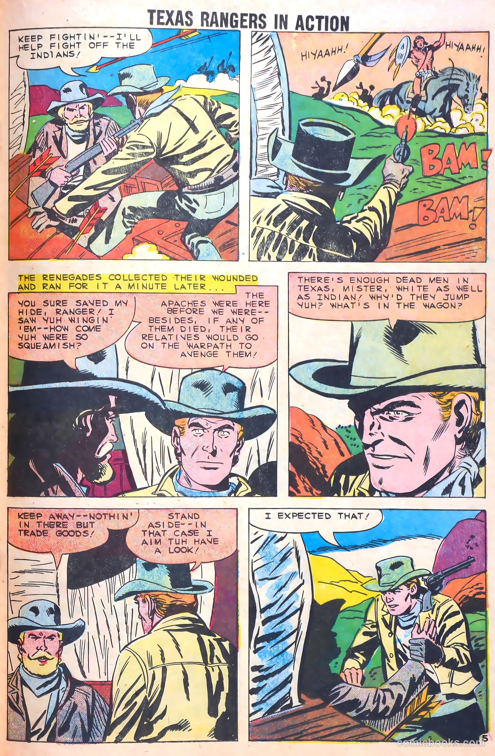 Texas Rangers in Action #18 — page 19 of 35
