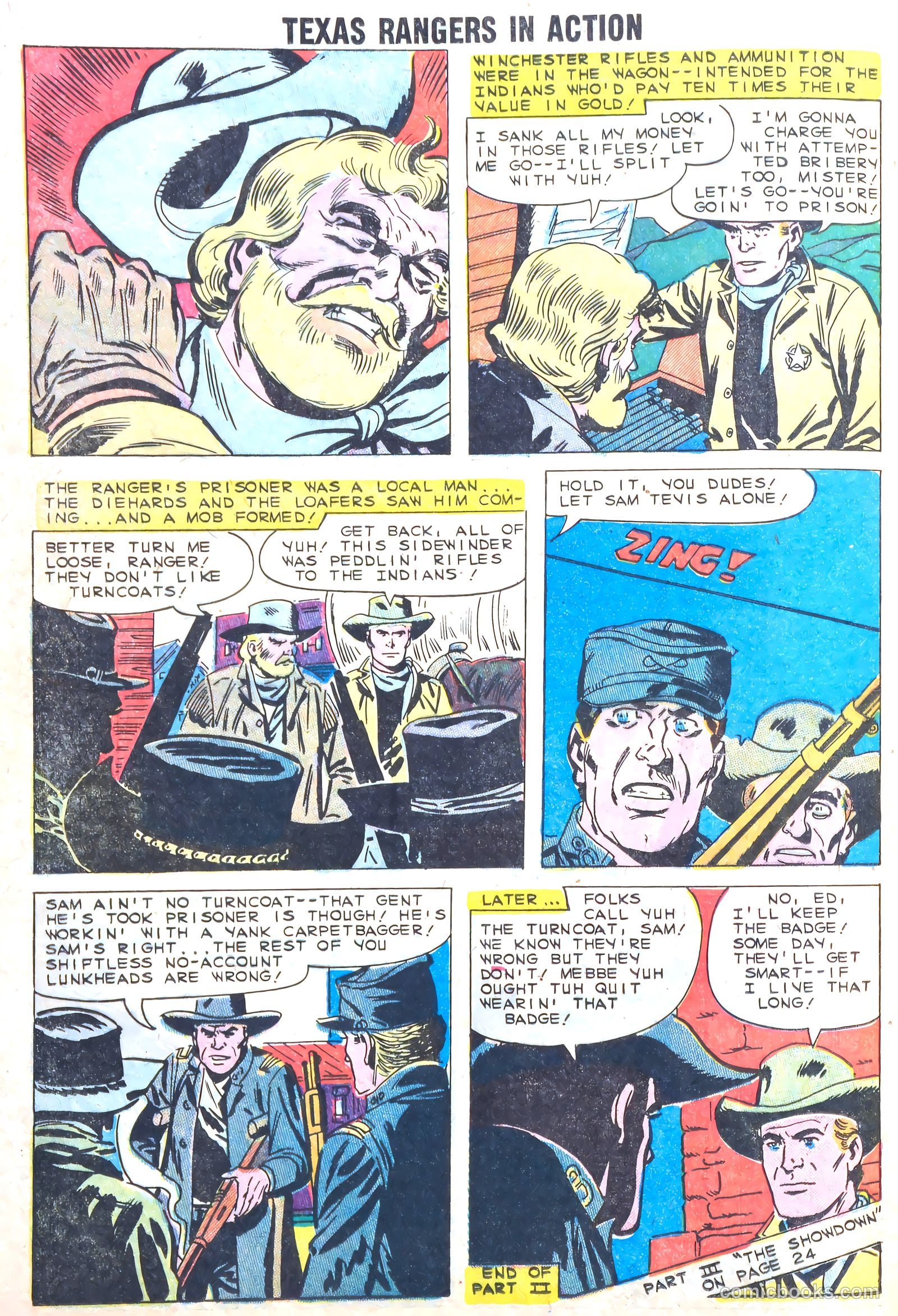 Texas Rangers in Action #18 — page 20 of 35