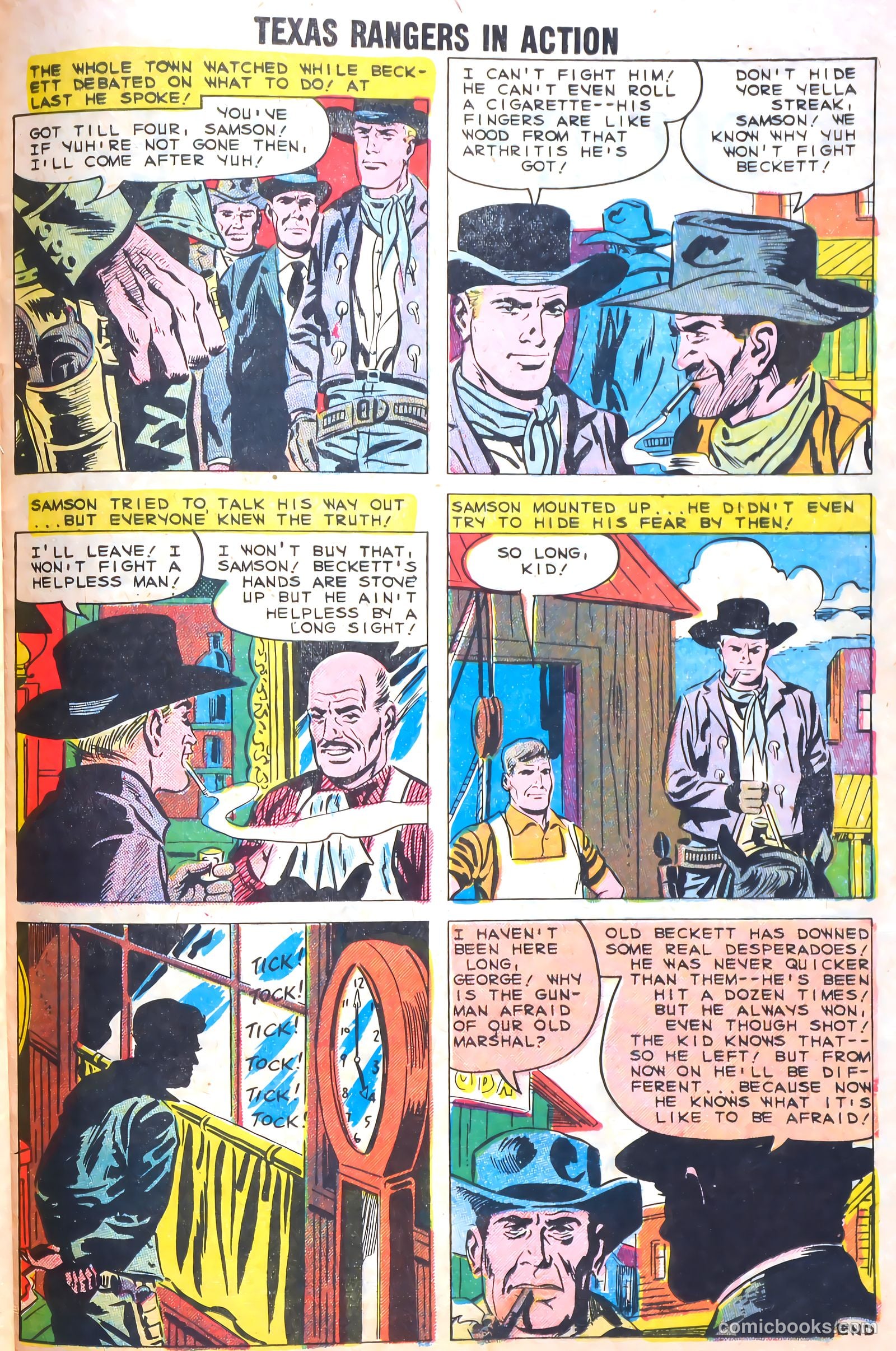 Texas Rangers in Action #18 — page 23 of 35
