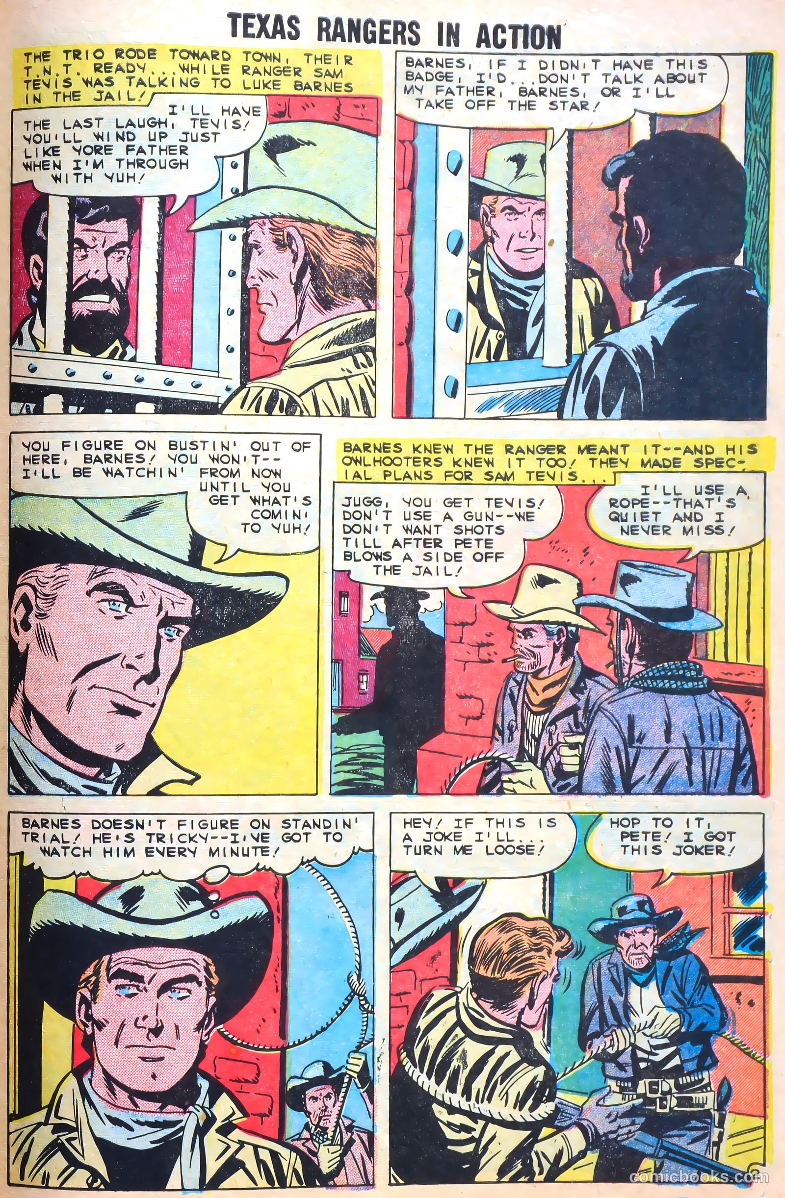 Texas Rangers in Action #18 — page 26 of 35