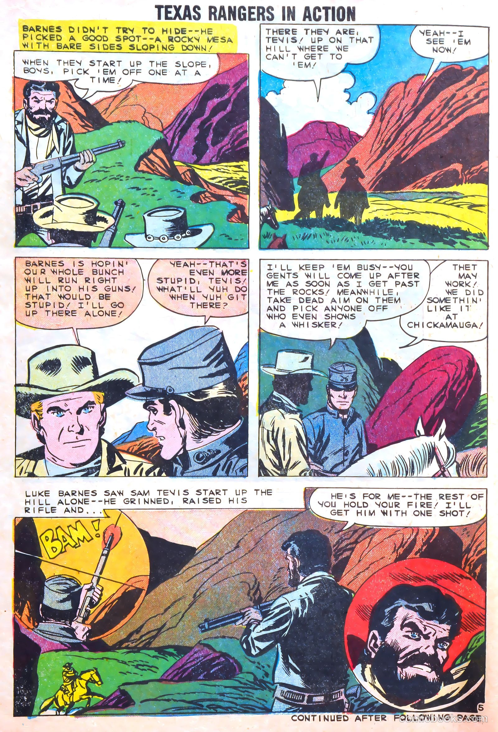 Texas Rangers in Action #18 — page 29 of 35
