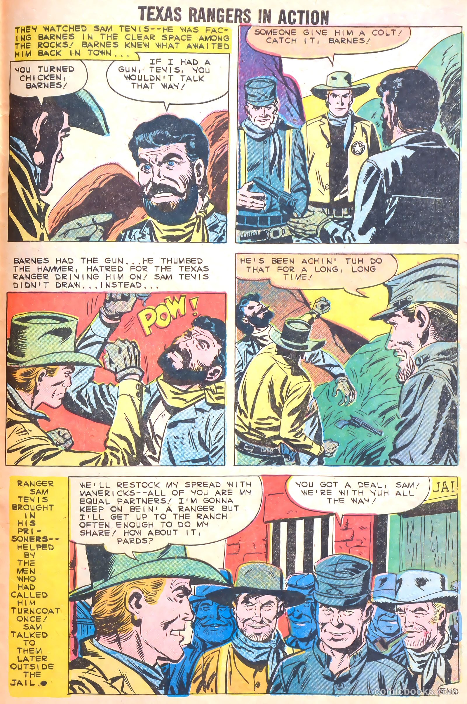 Texas Rangers in Action #18 — page 32 of 35
