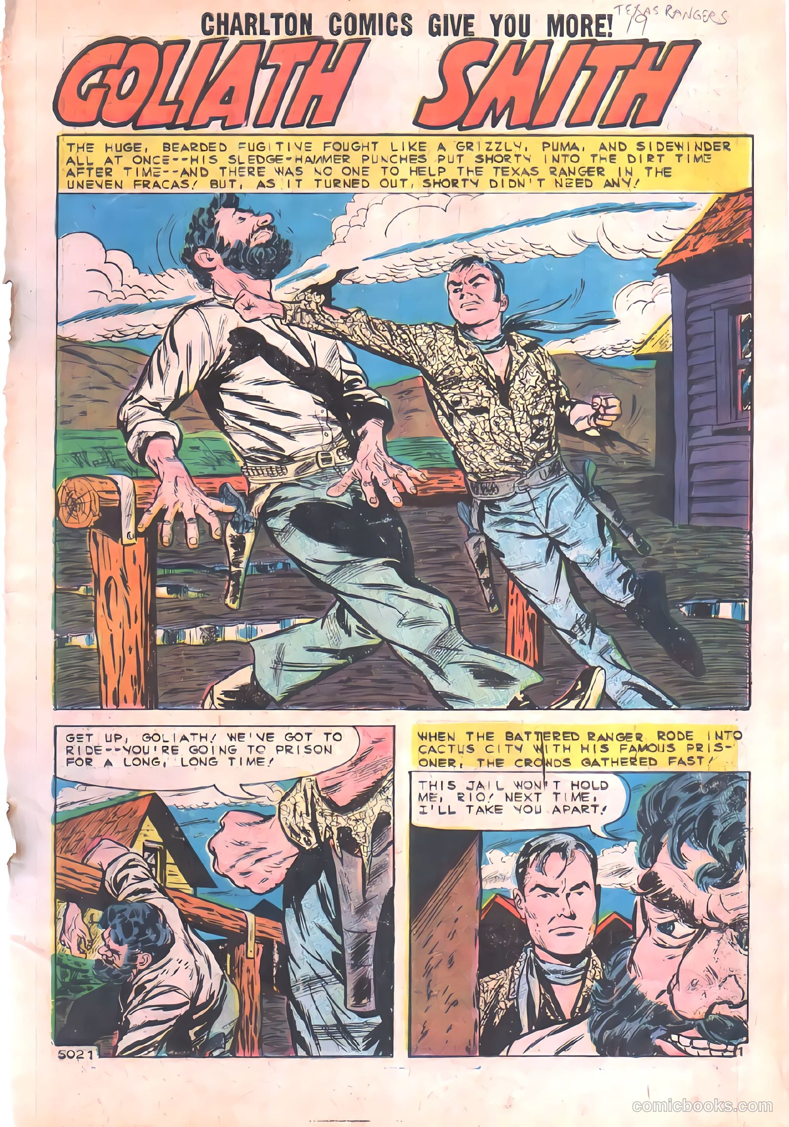 Texas Rangers in Action #19 — page 3 of 37