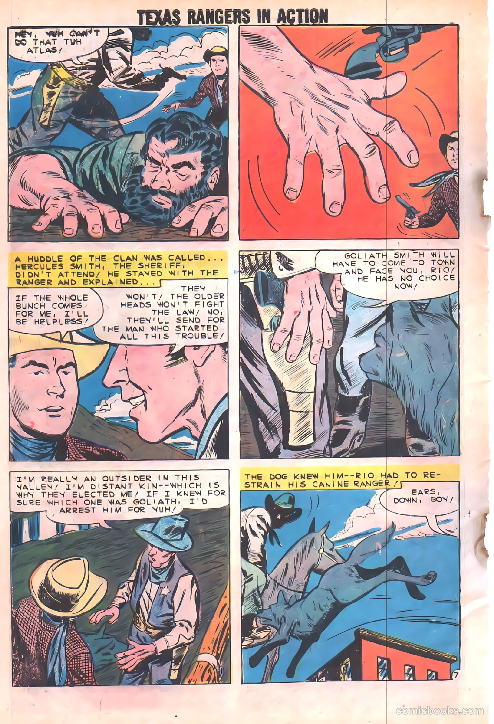 Texas Rangers in Action #19 — page 10 of 37
