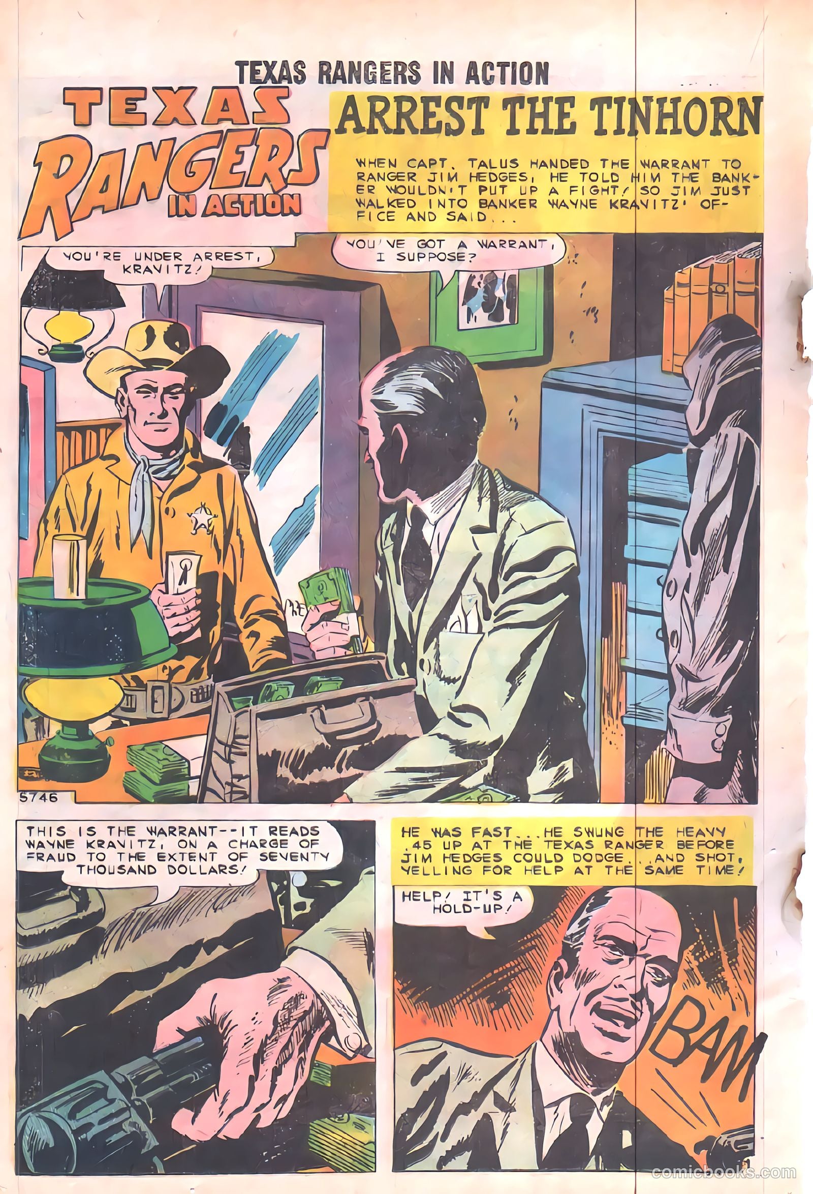Texas Rangers in Action #19 — page 16 of 37
