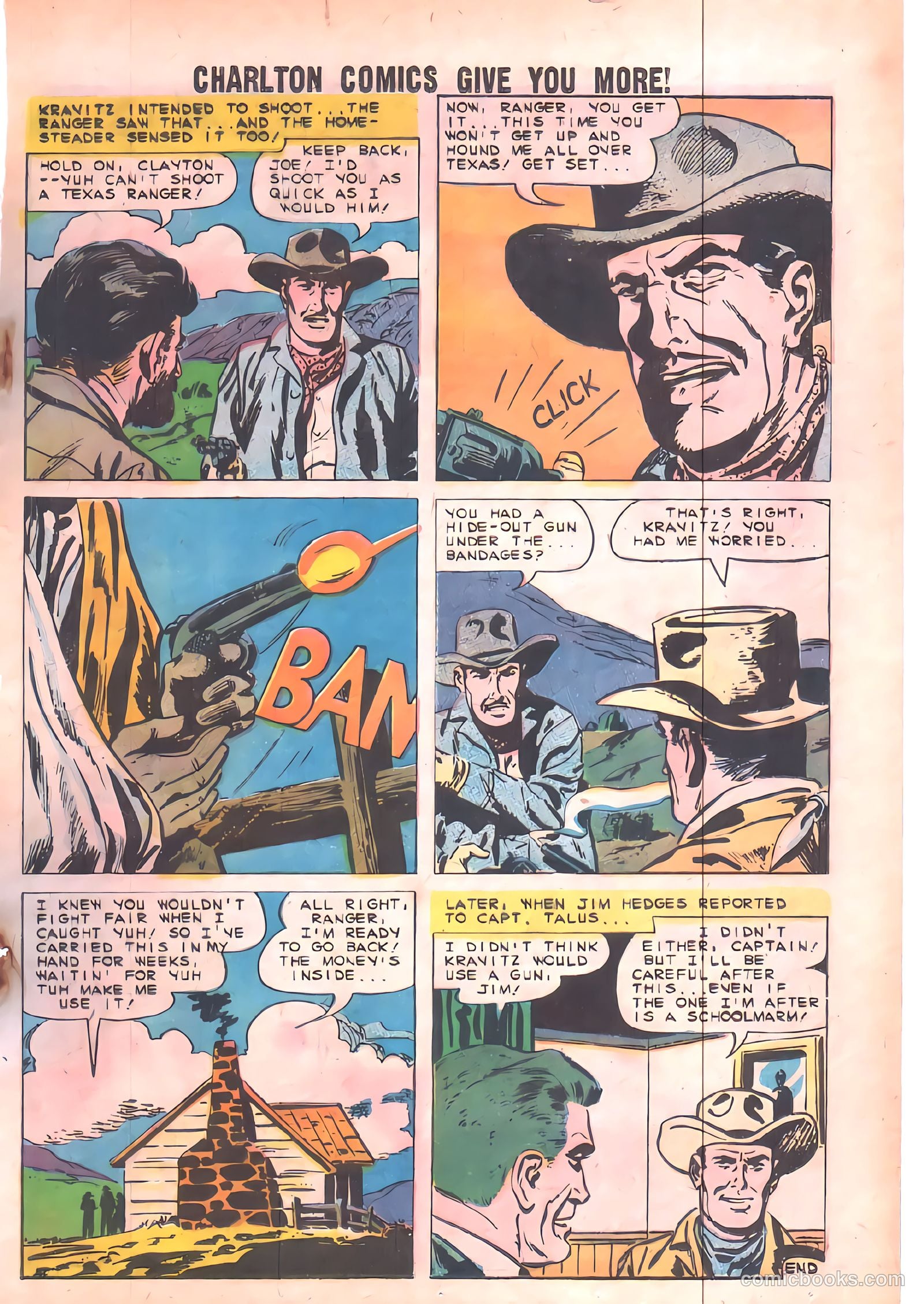 Texas Rangers in Action #19 — page 21 of 37