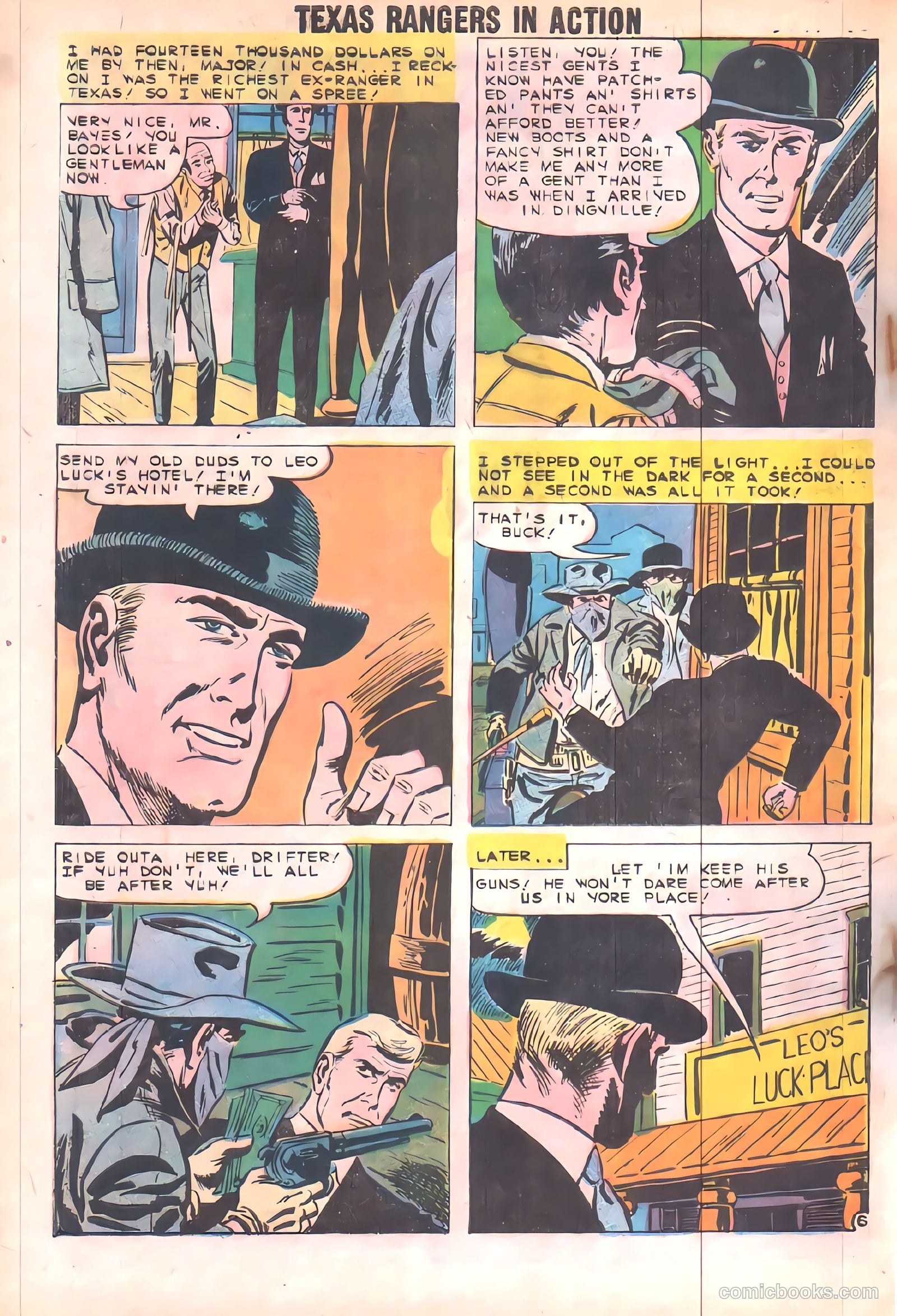 Texas Rangers in Action #19 — page 32 of 37