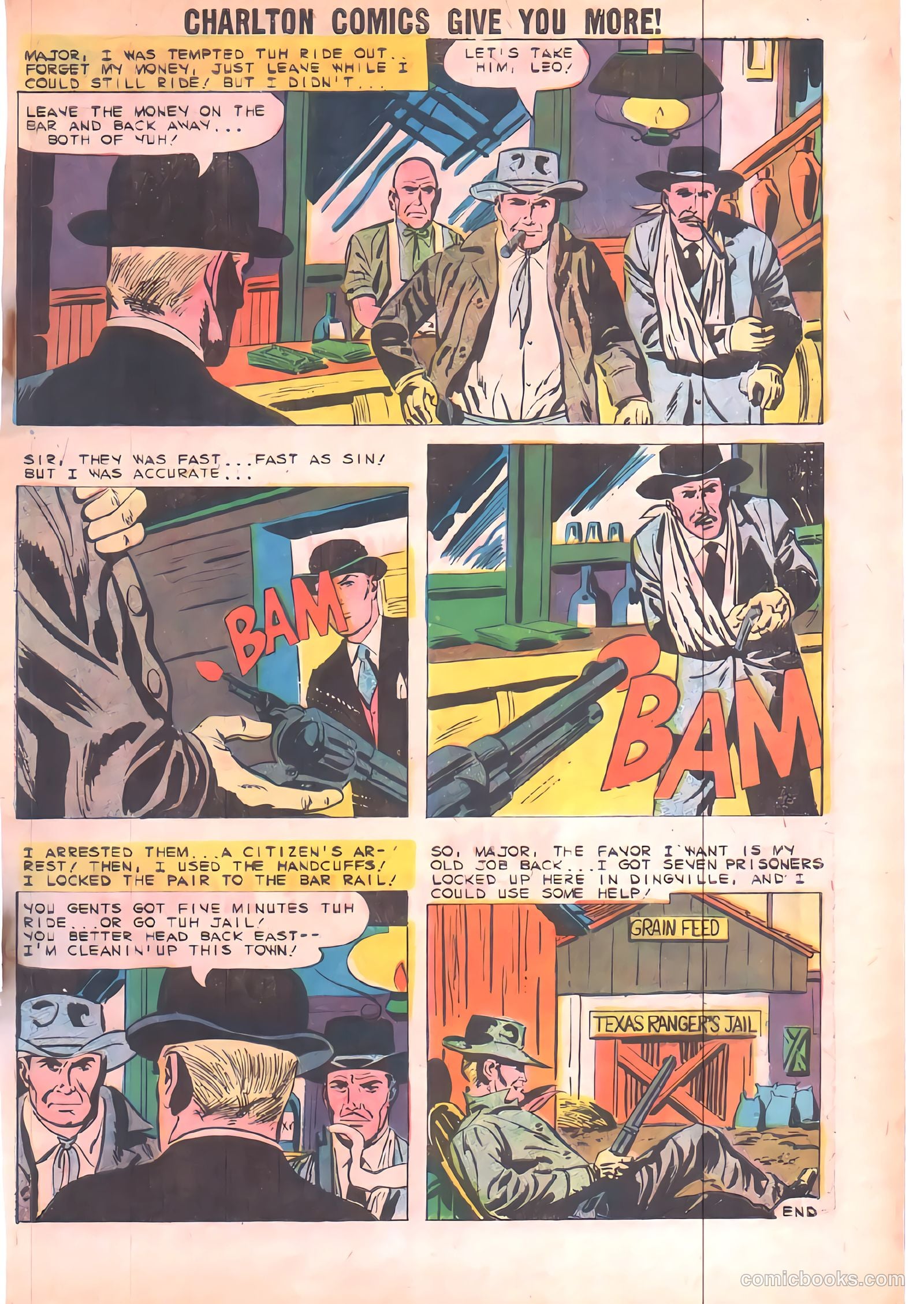 Texas Rangers in Action #19 — page 33 of 37