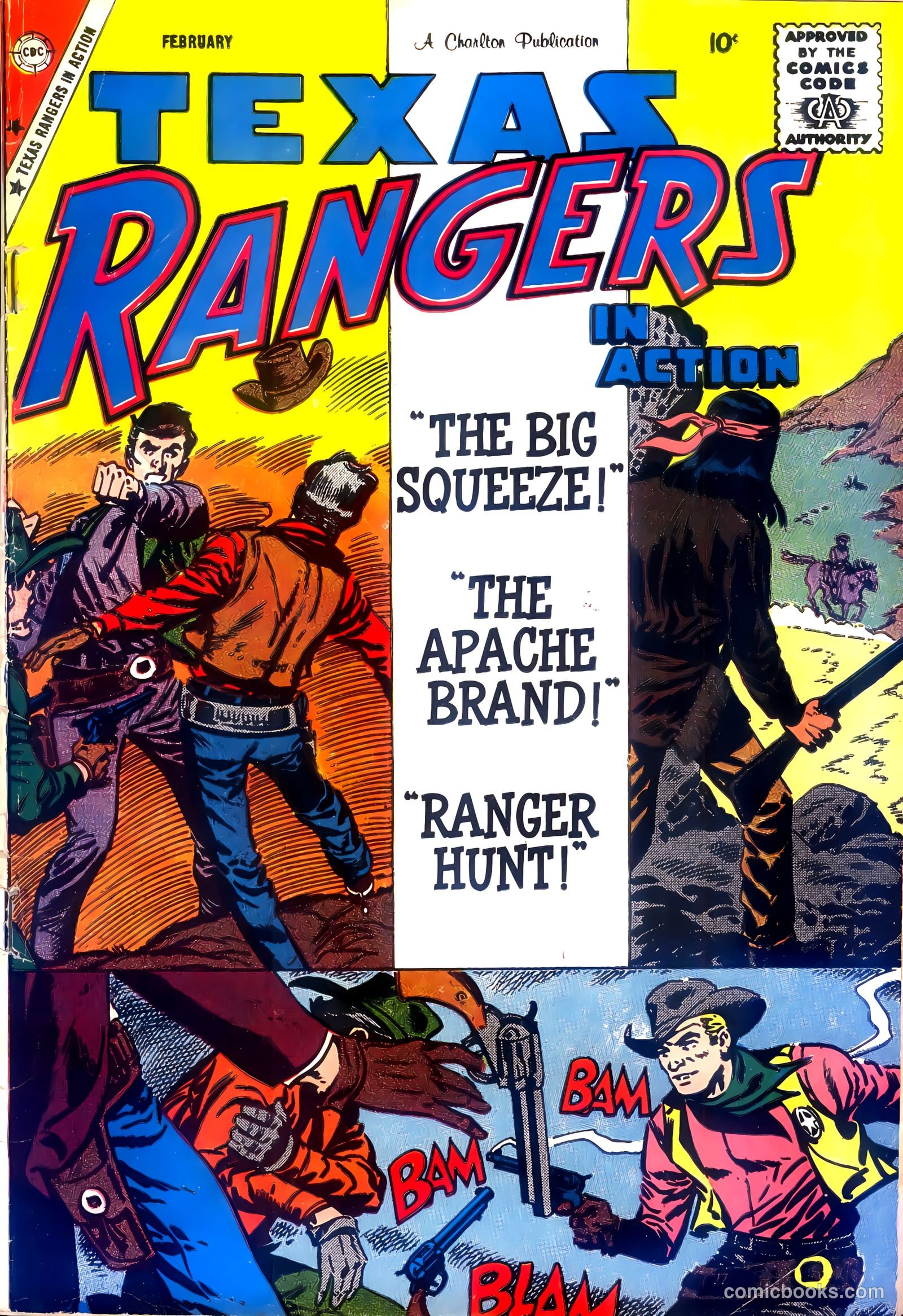 Texas Rangers in Action #20 — page 1 of 36