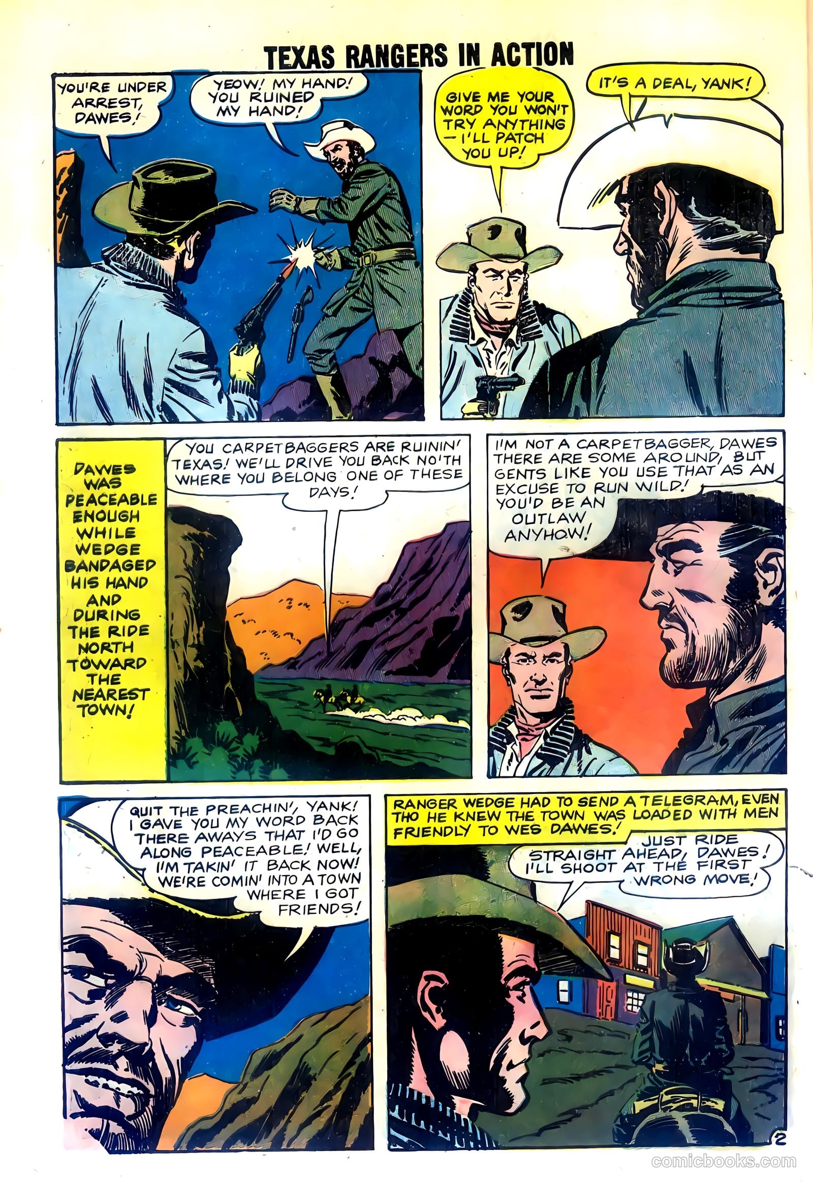 Texas Rangers in Action #20 — page 4 of 36