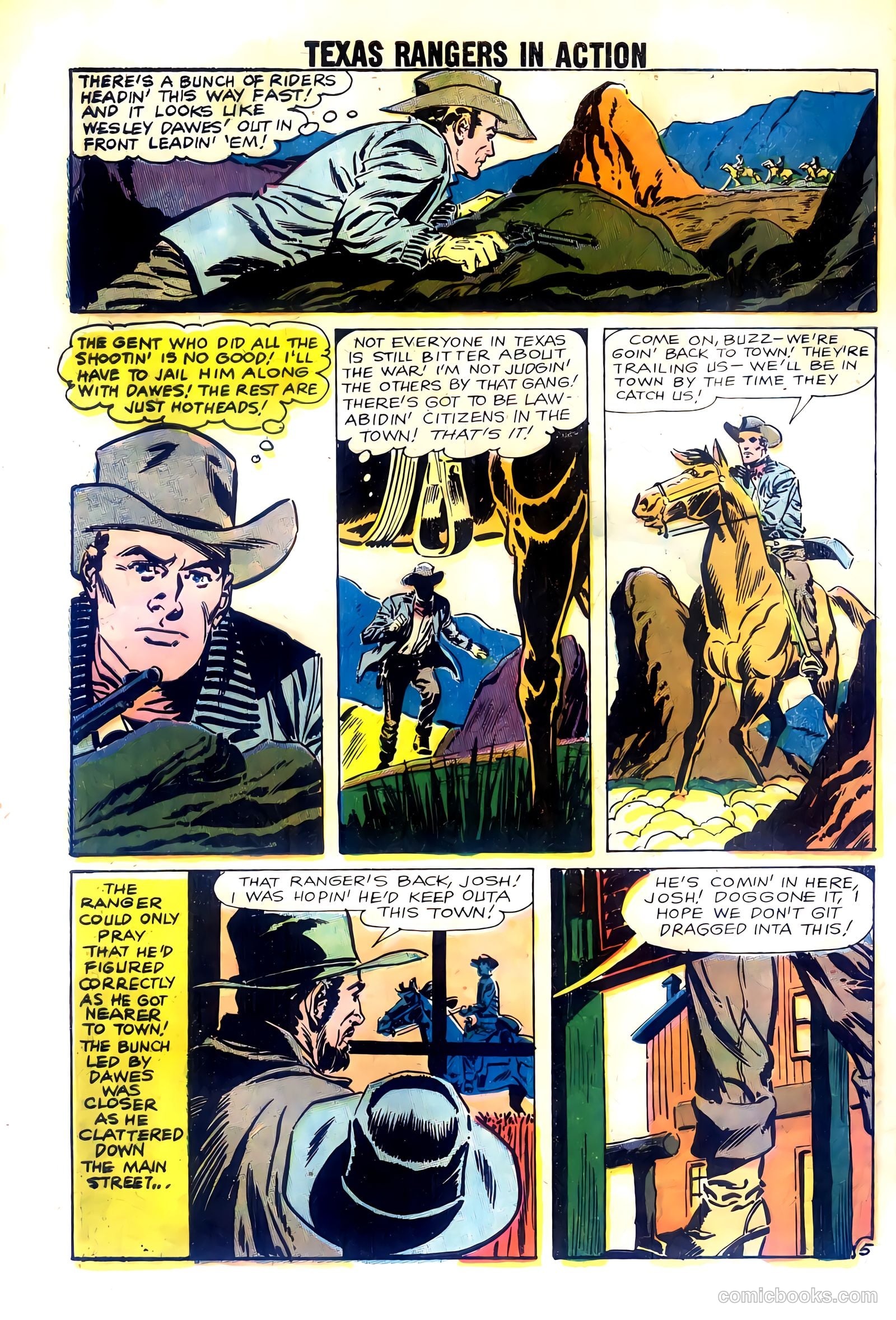 Texas Rangers in Action #20 — page 8 of 36