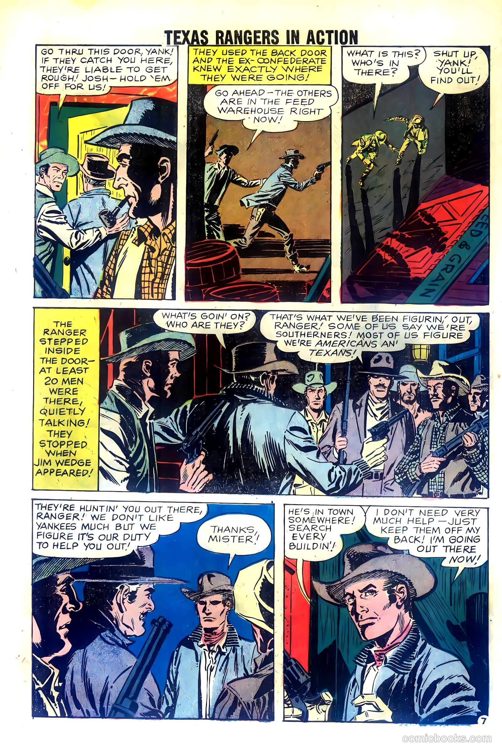 Texas Rangers in Action #20 — page 10 of 36