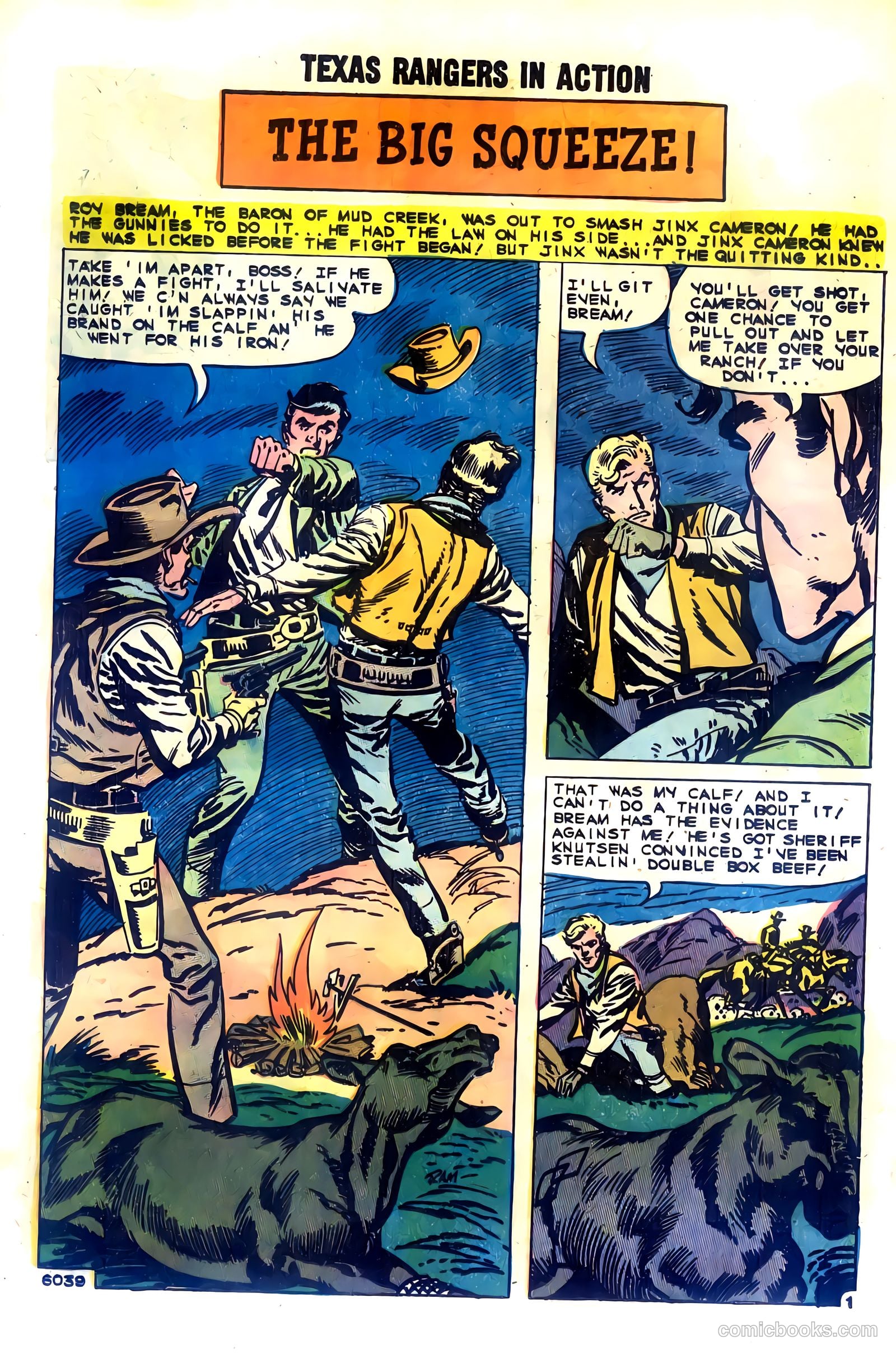 Texas Rangers in Action #20 — page 12 of 36