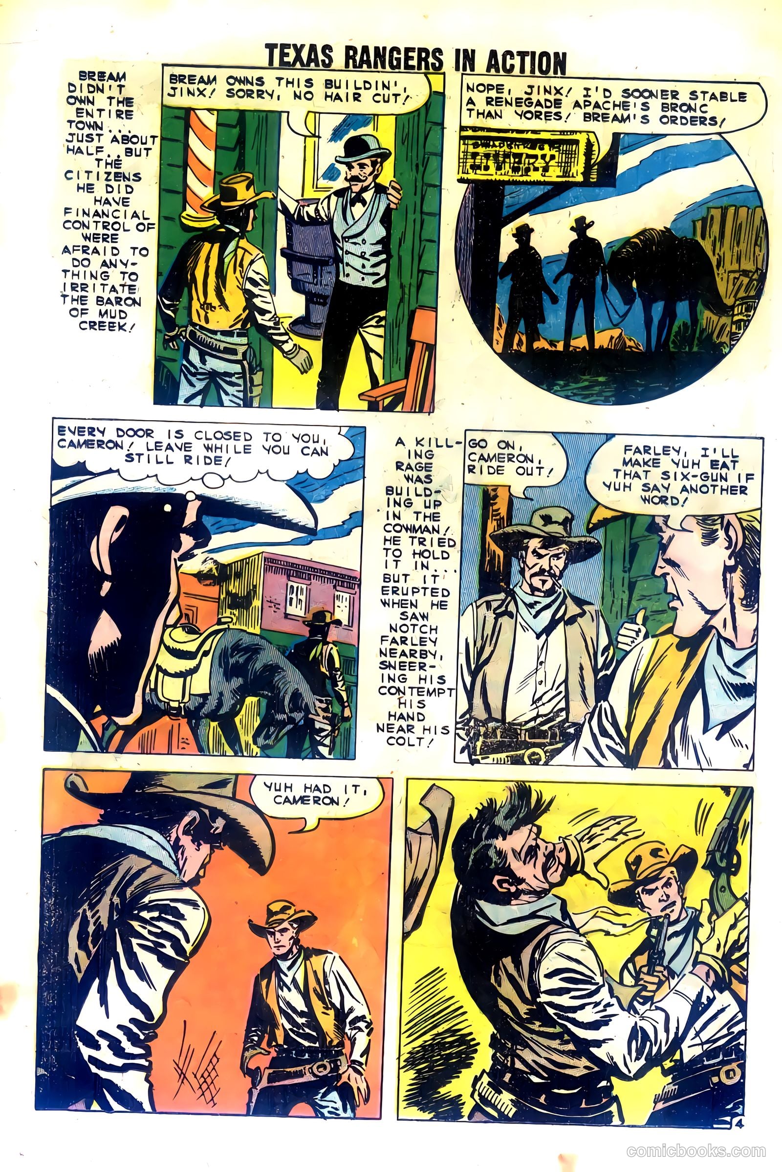 Texas Rangers in Action #20 — page 16 of 36