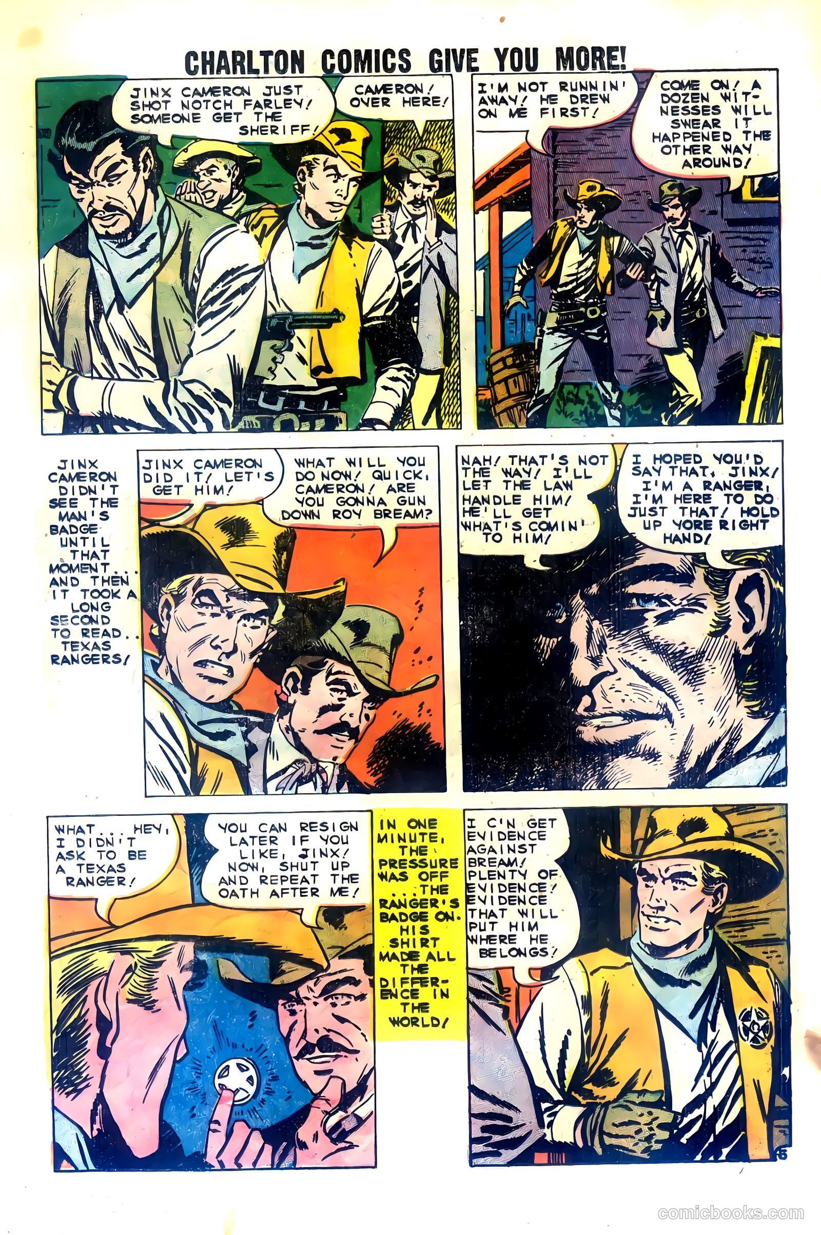 Texas Rangers in Action #20 — page 17 of 36