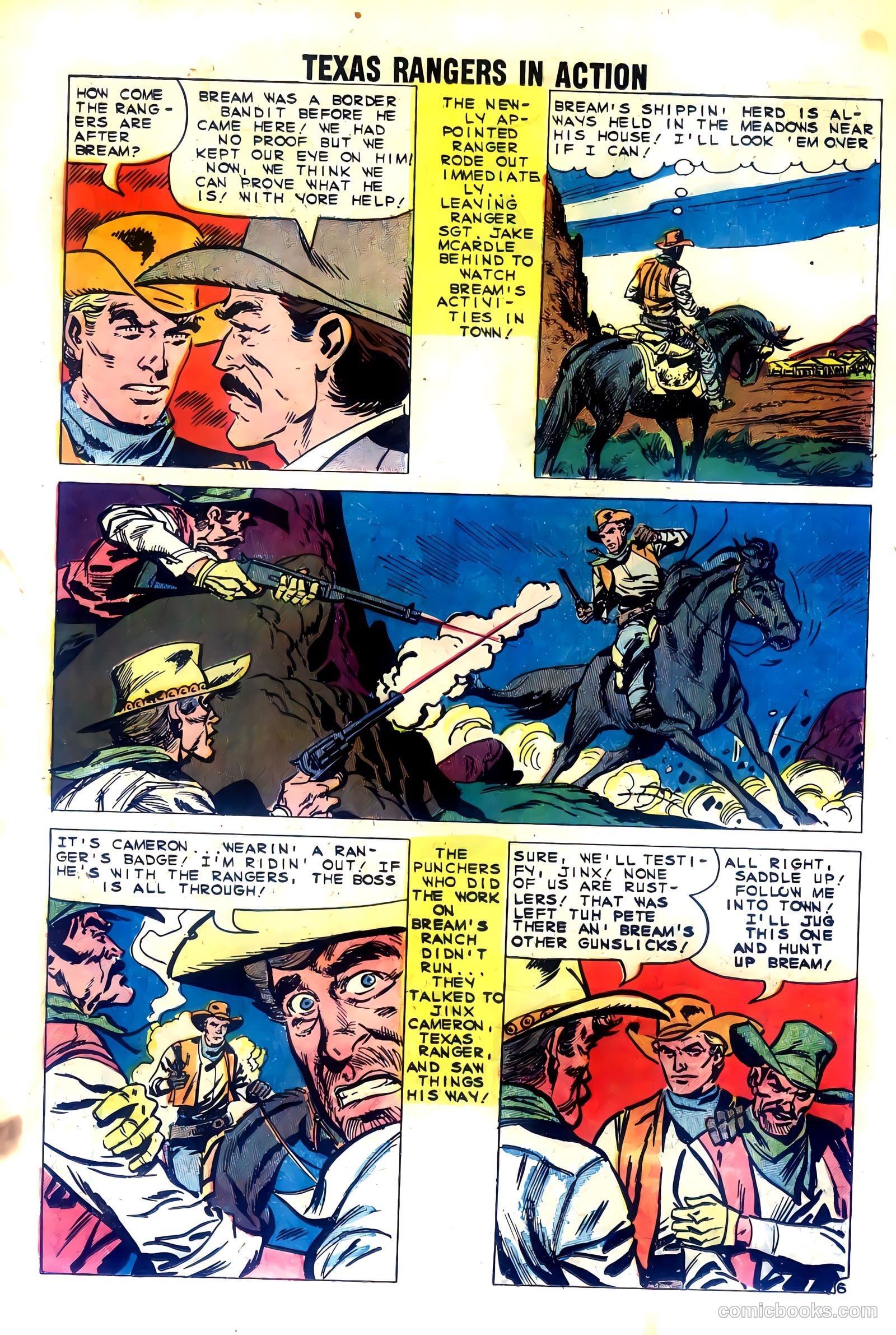 Texas Rangers in Action #20 — page 18 of 36