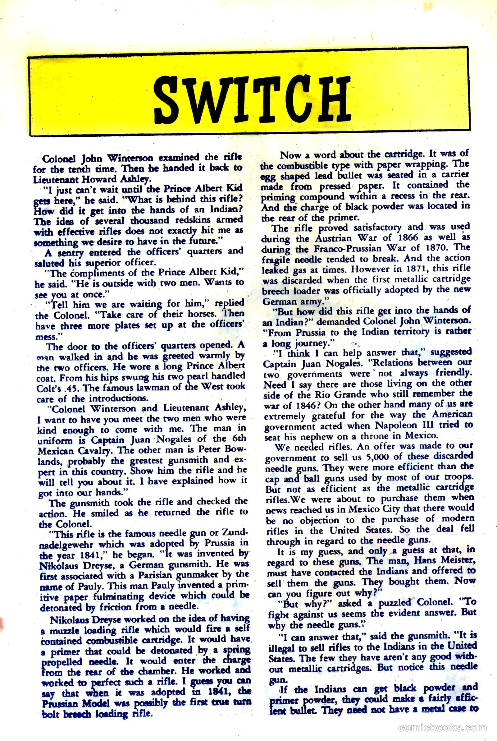 Texas Rangers in Action #20 — page 20 of 36